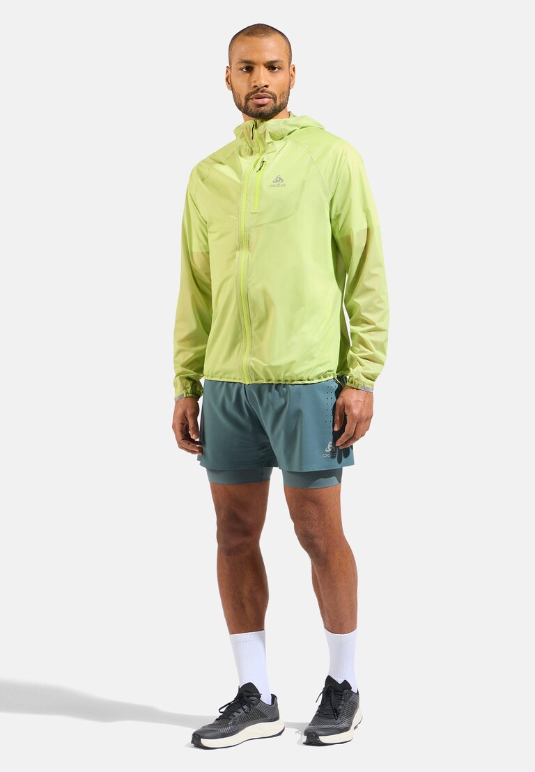 The Zeroweight Dual Dry Performance Knit waterproof running jacket
