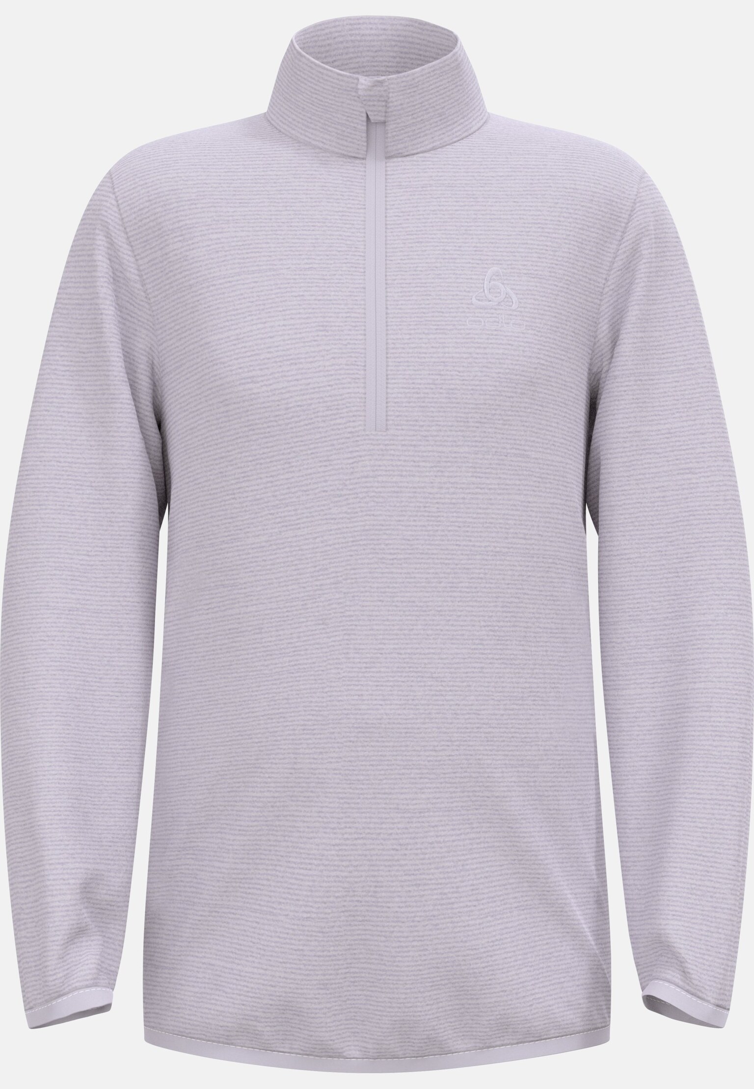 The Roy kids' stripe half-zip mid layer