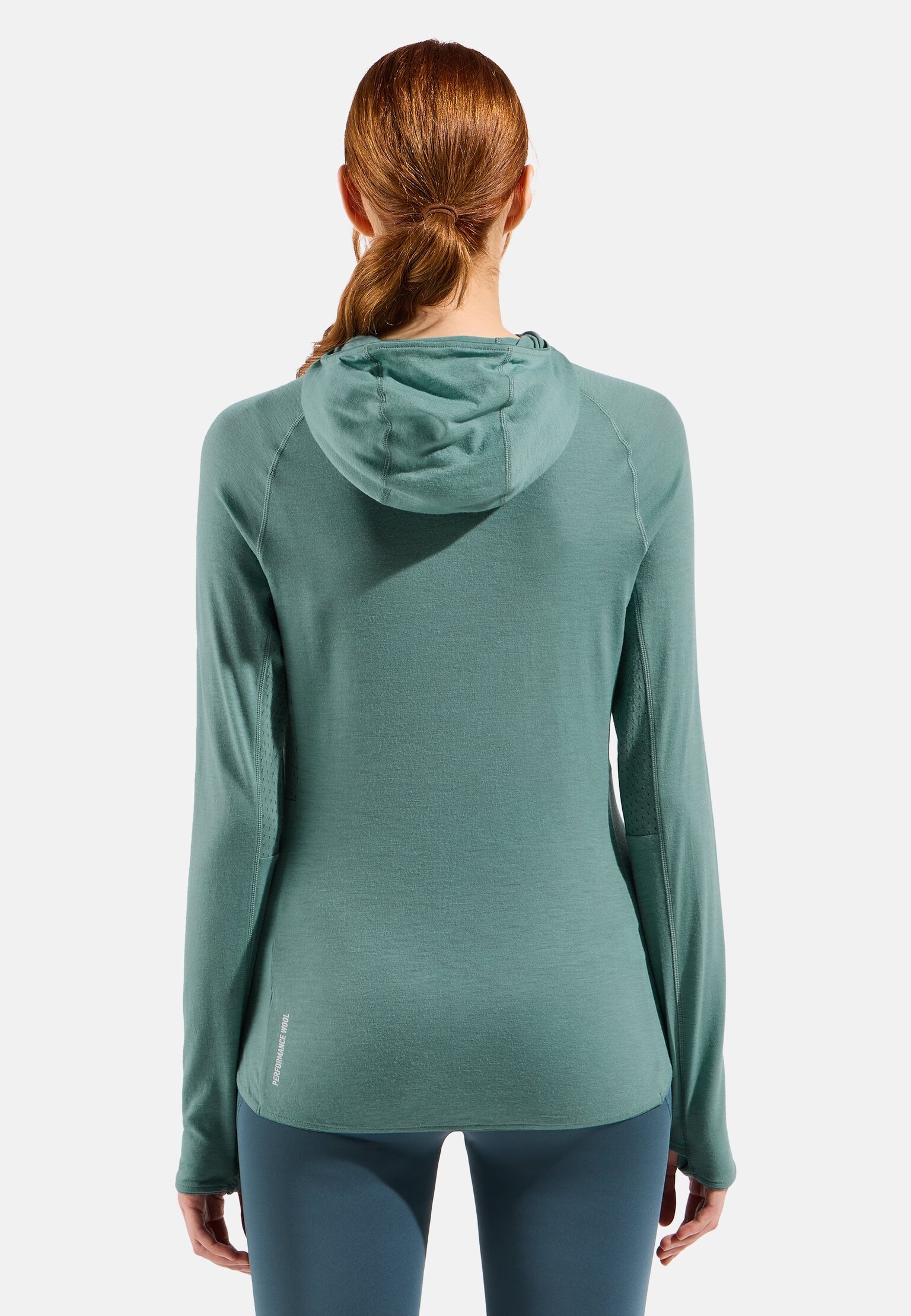 Ascent Performance Wool 125 Micro Mid Layer mit Kapuze und Reissverschluss