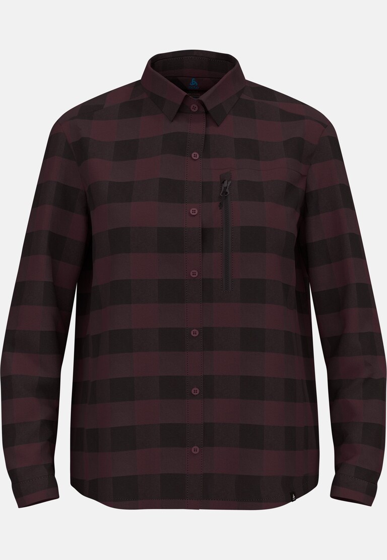 Essentials geruite flanellen longsleeve