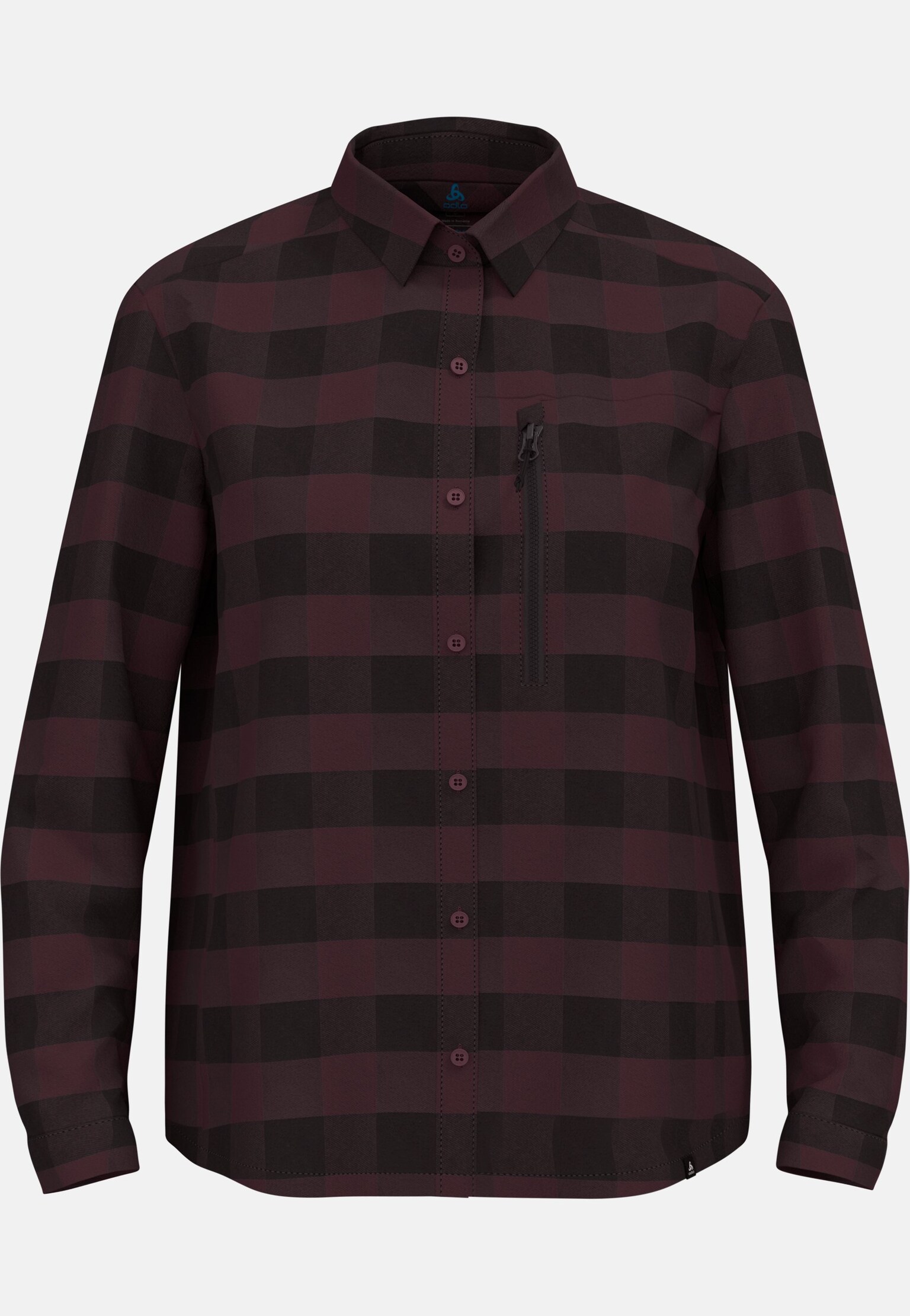 The Essentials checked flannel long sleeve
