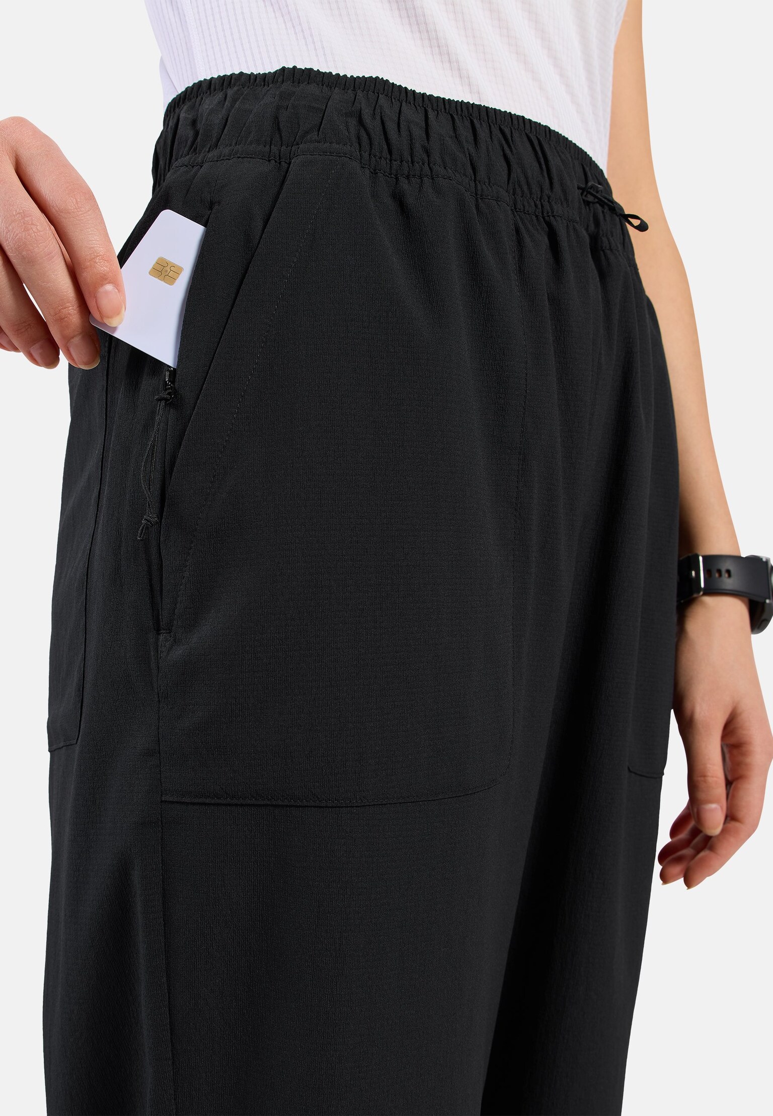 Ascent ultralichte toelopende 7/8 ripstopbroek