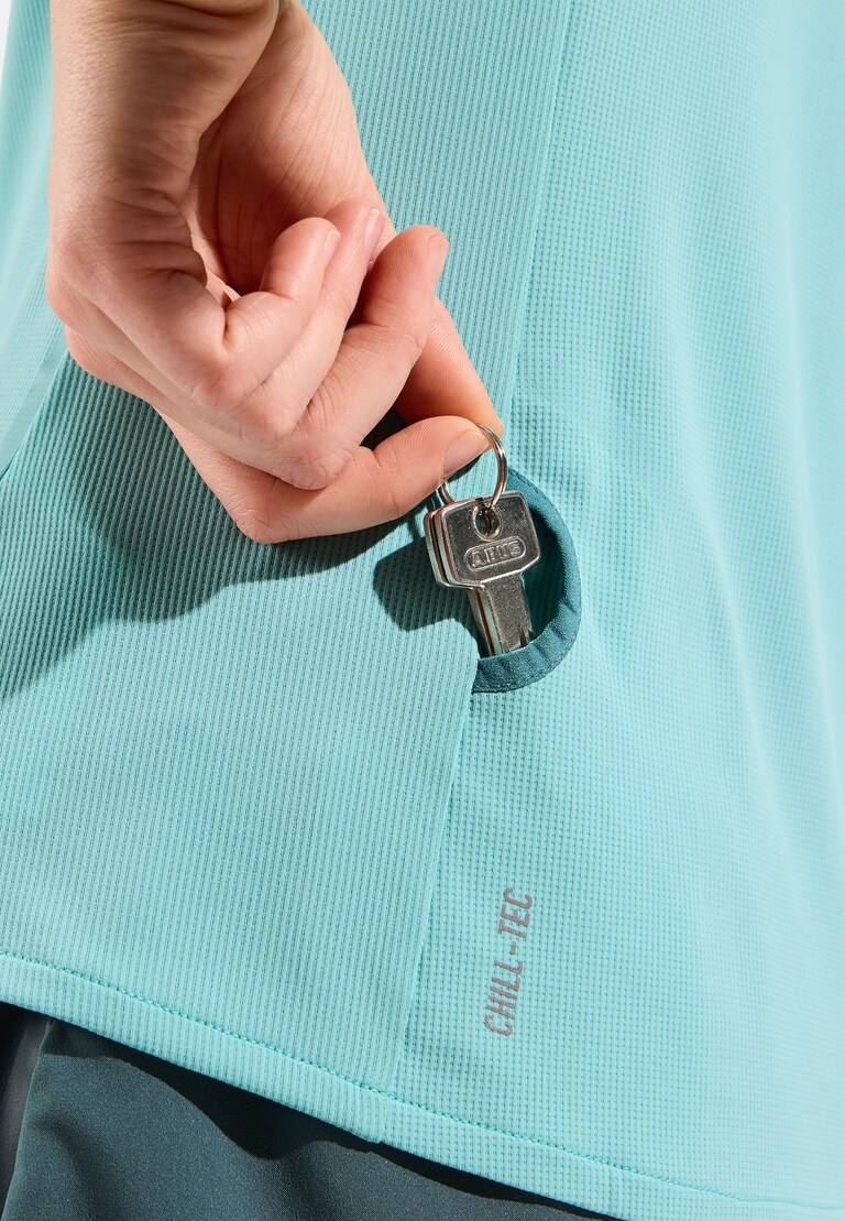 The X-Alp half-zip running t-shirt