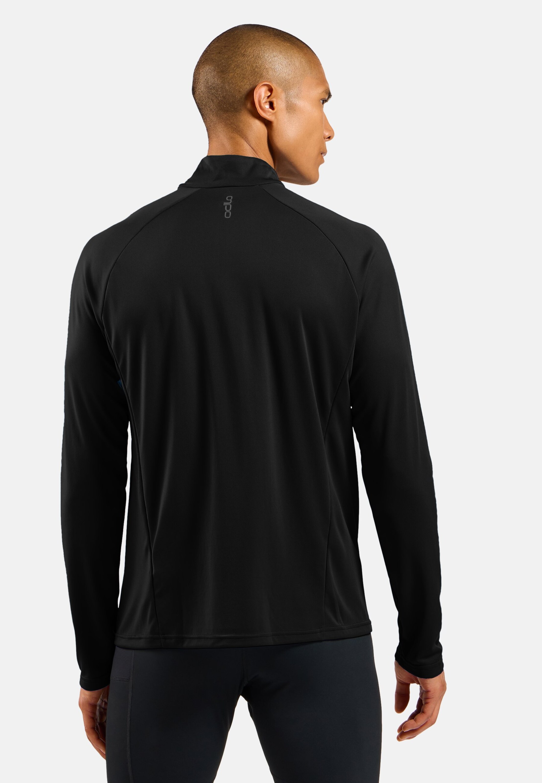Odlo Essentials Ceramiwarm Mid Layer Mit Halbreissverschluss FüR Herren, M, Schwarz