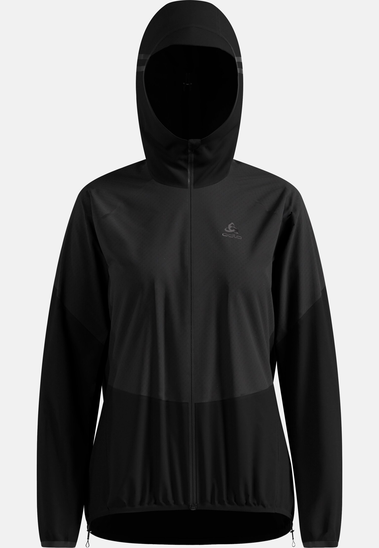 The Dual Dry Performance Knit waterproof insulated running jacket
