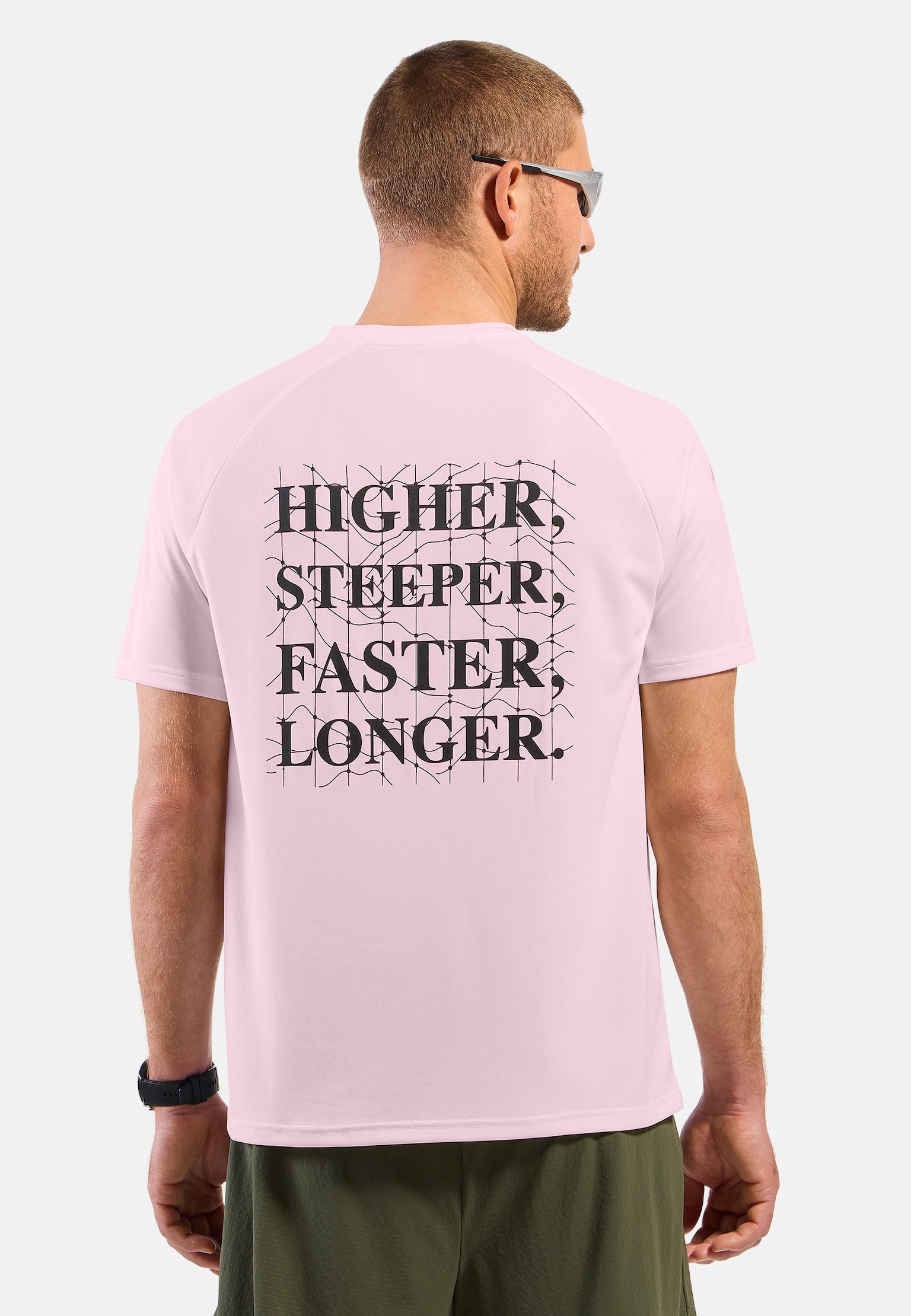 The Essentials print running t-shirt