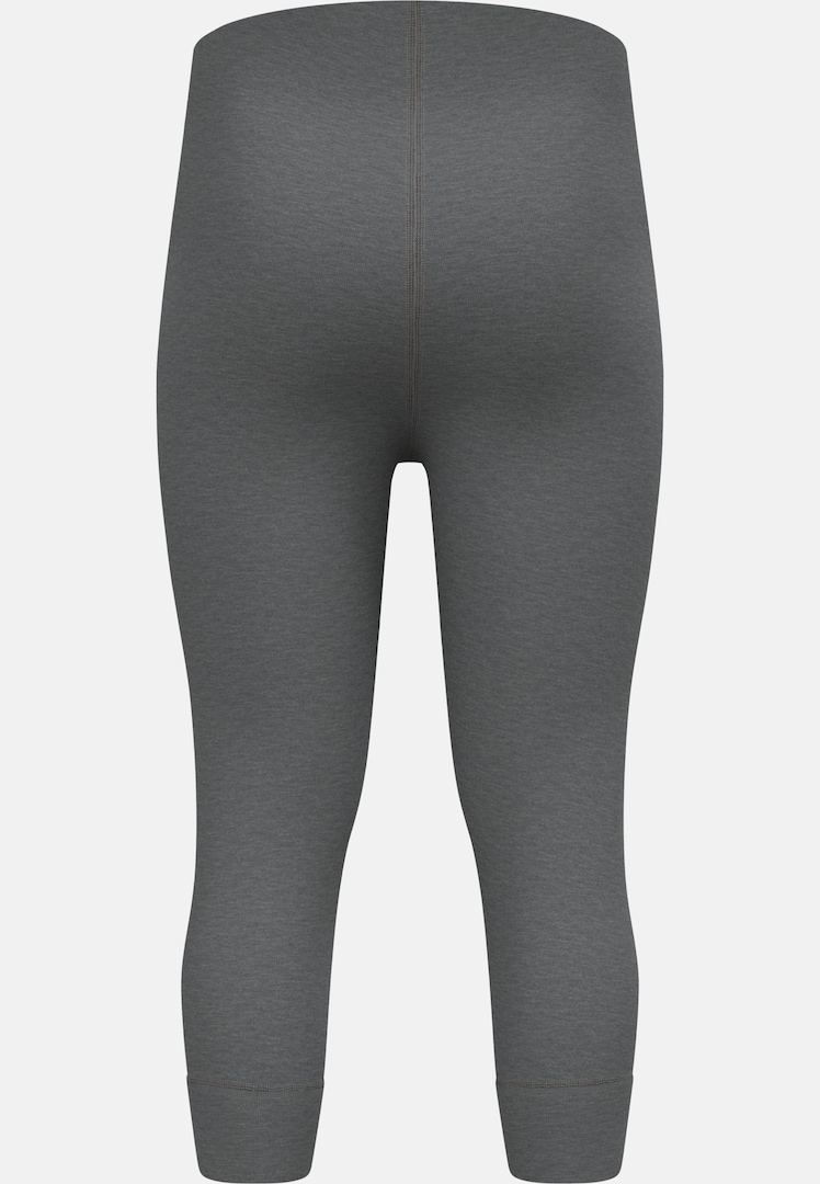 The Active Warm Base Layer 3/4 Bottoms in odlo steel grey