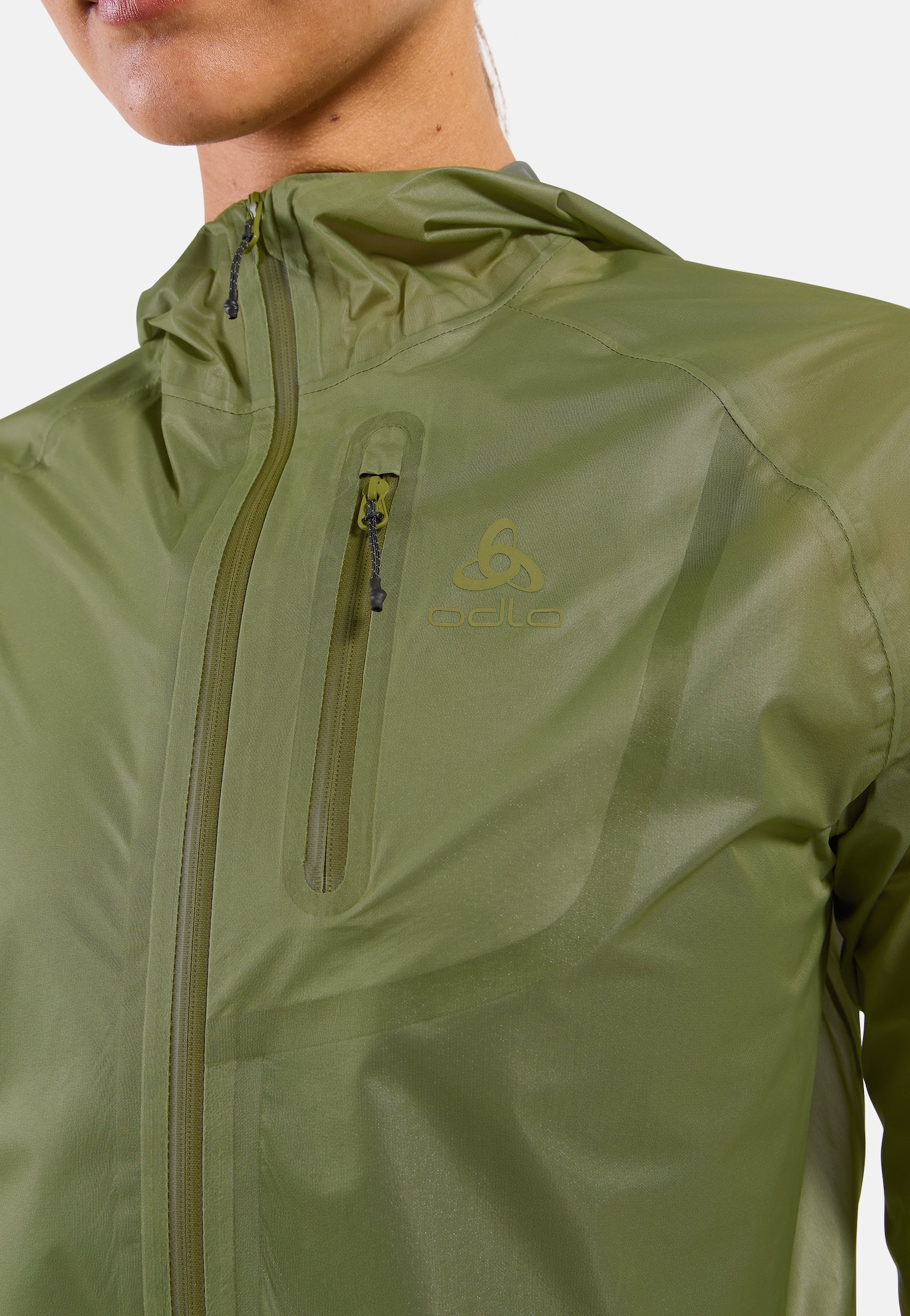 Veste de running imperméable Zeroweight Dual Dry Performance Knit