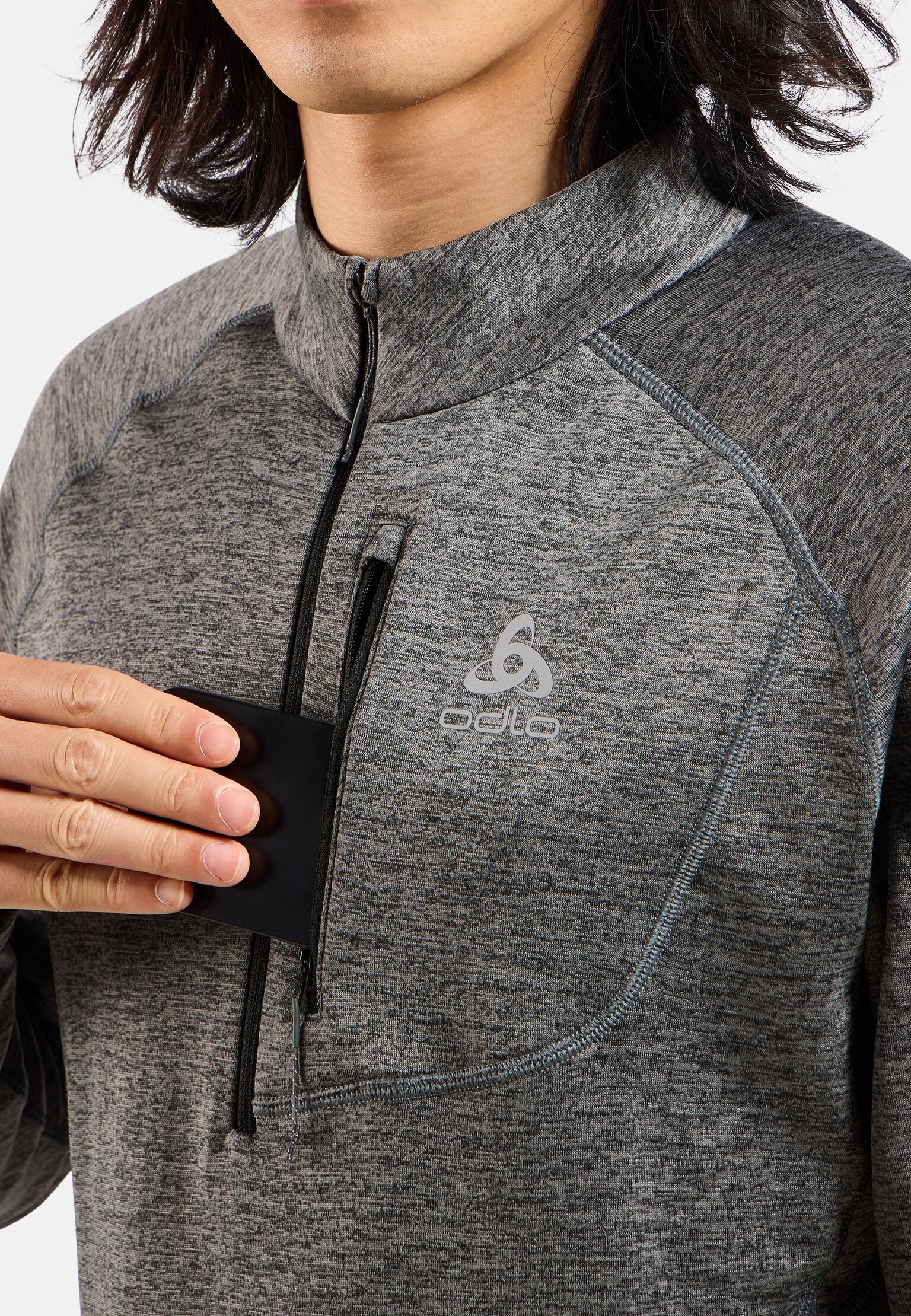 Polaire Tencia à col zippé