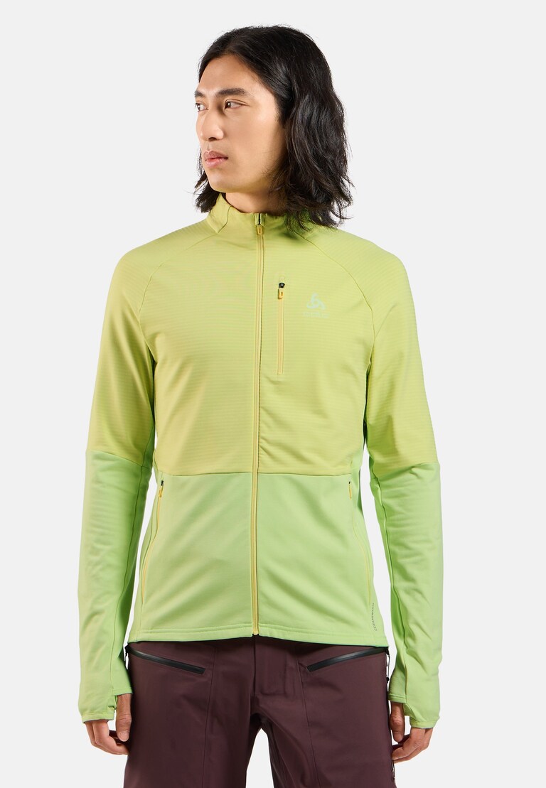 The Descent Ceramiwarm zippered mid layer