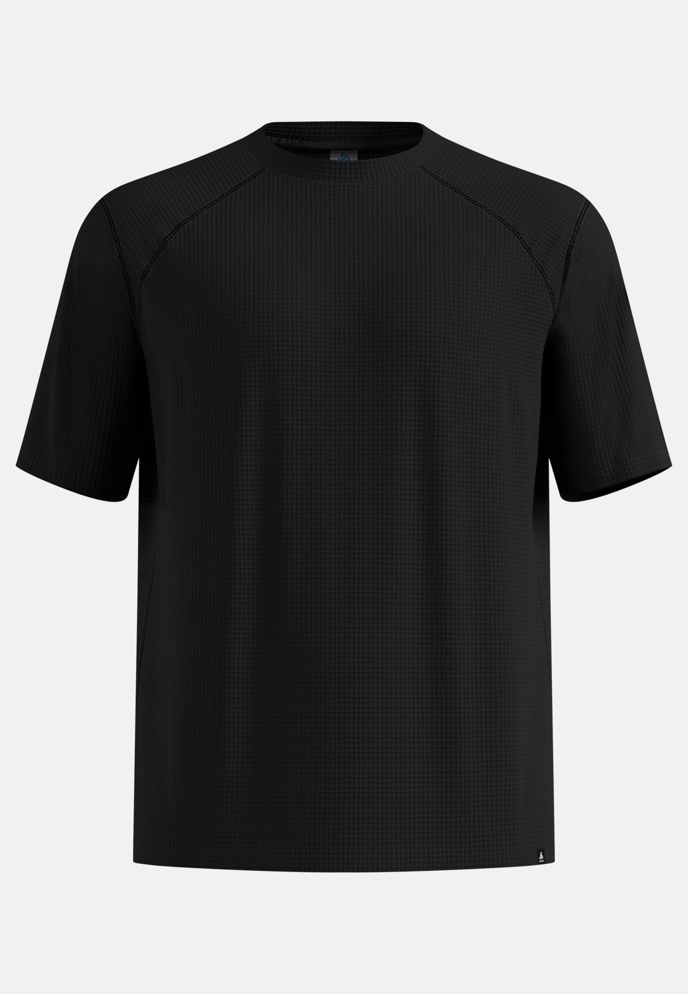 Odlo Cubic Multisport T‑Shirt mit Rundhalsausschnitt für Herren, XXL, schwarz