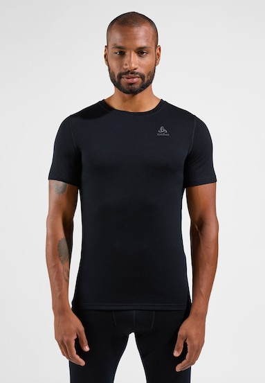 T-shirt technique à col rond Natural Merino 200