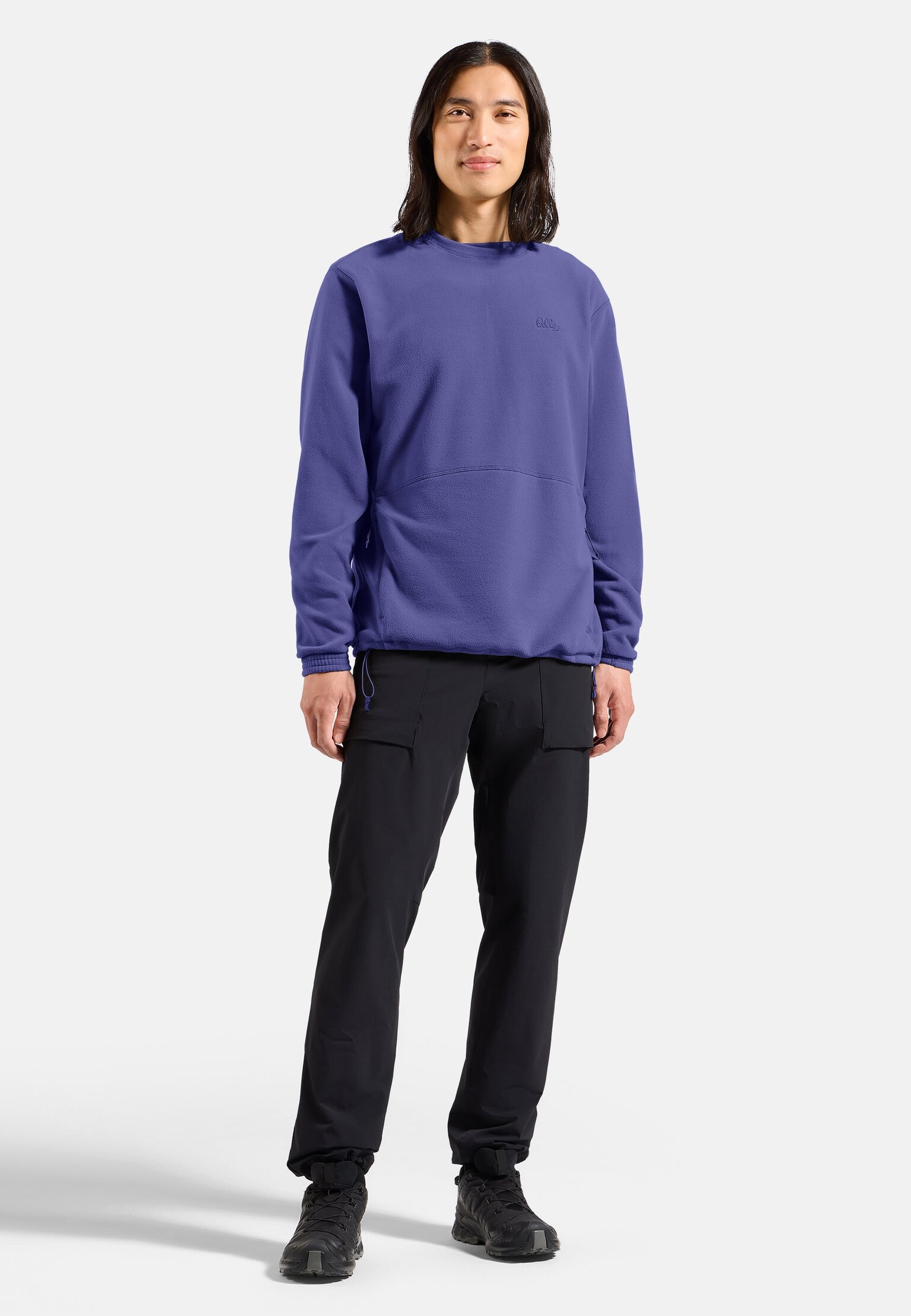 The Essentials klassisk fleece crewneck mellomlag for multisport