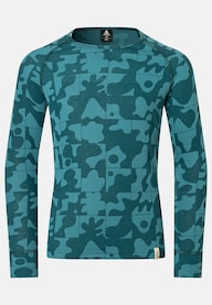 Active Warm Graphic Kids Base Layer Top