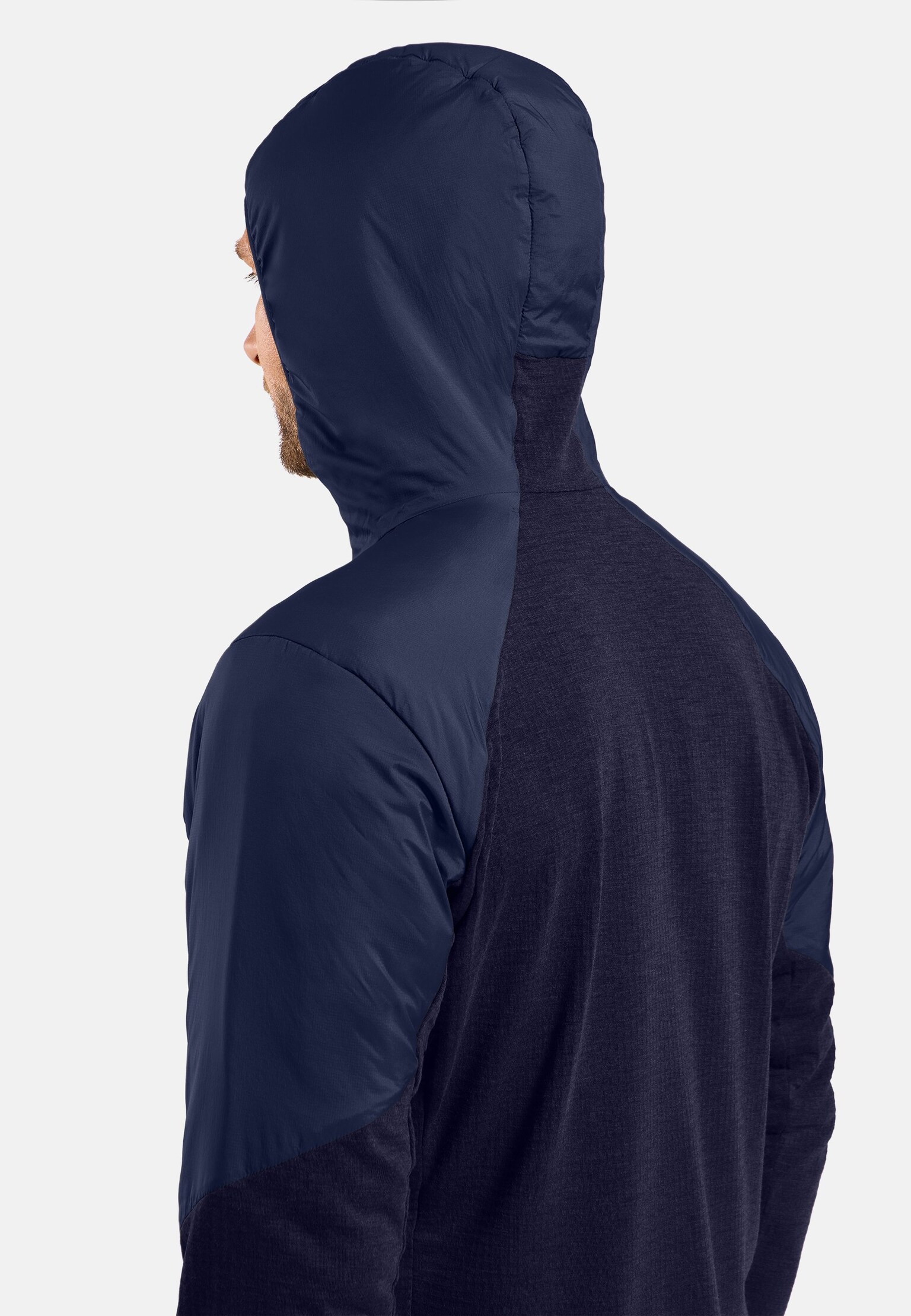 Veste hybride isolante en laine Ascent