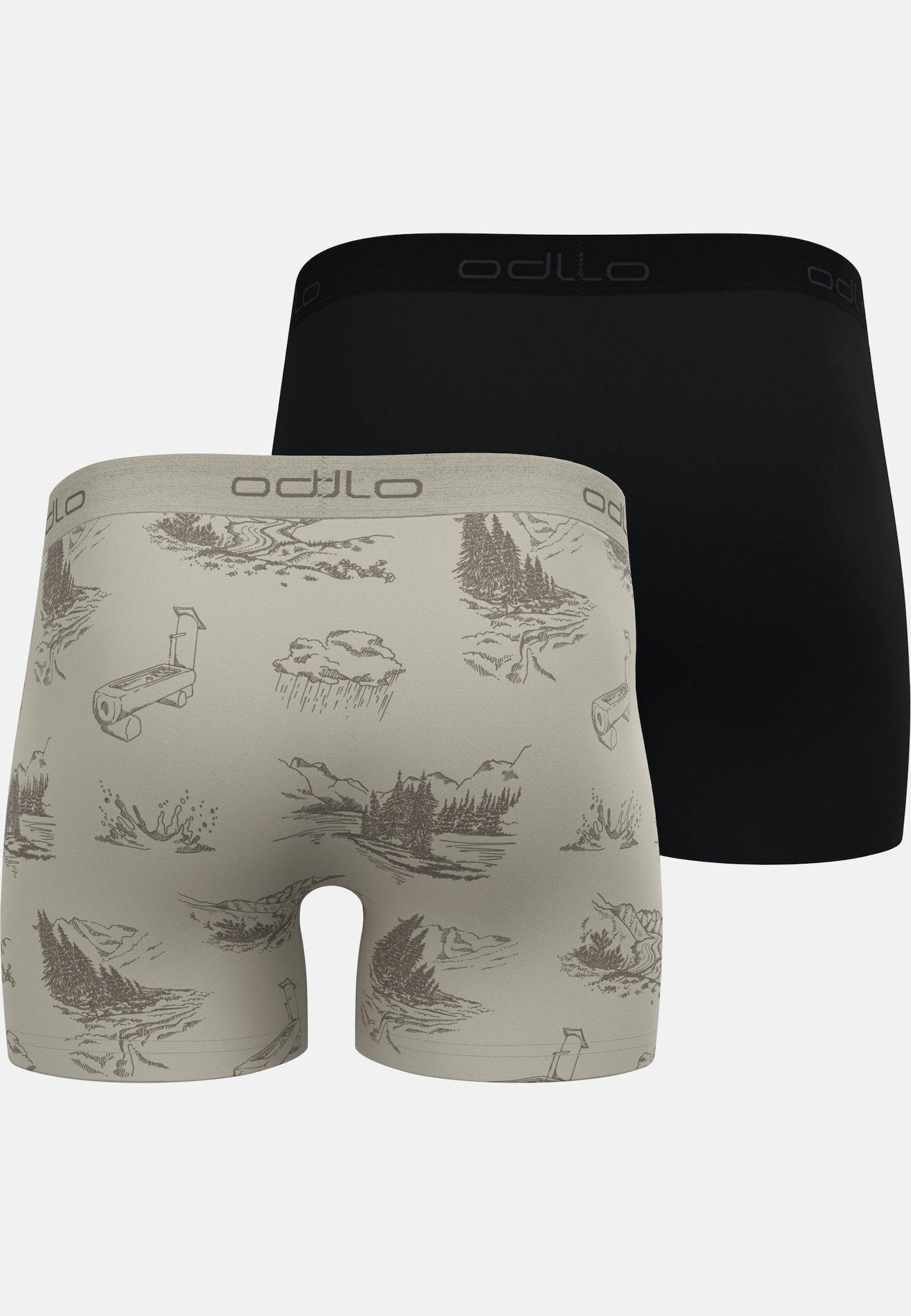 Active F-Dry Graphic 2-Pack Boxers