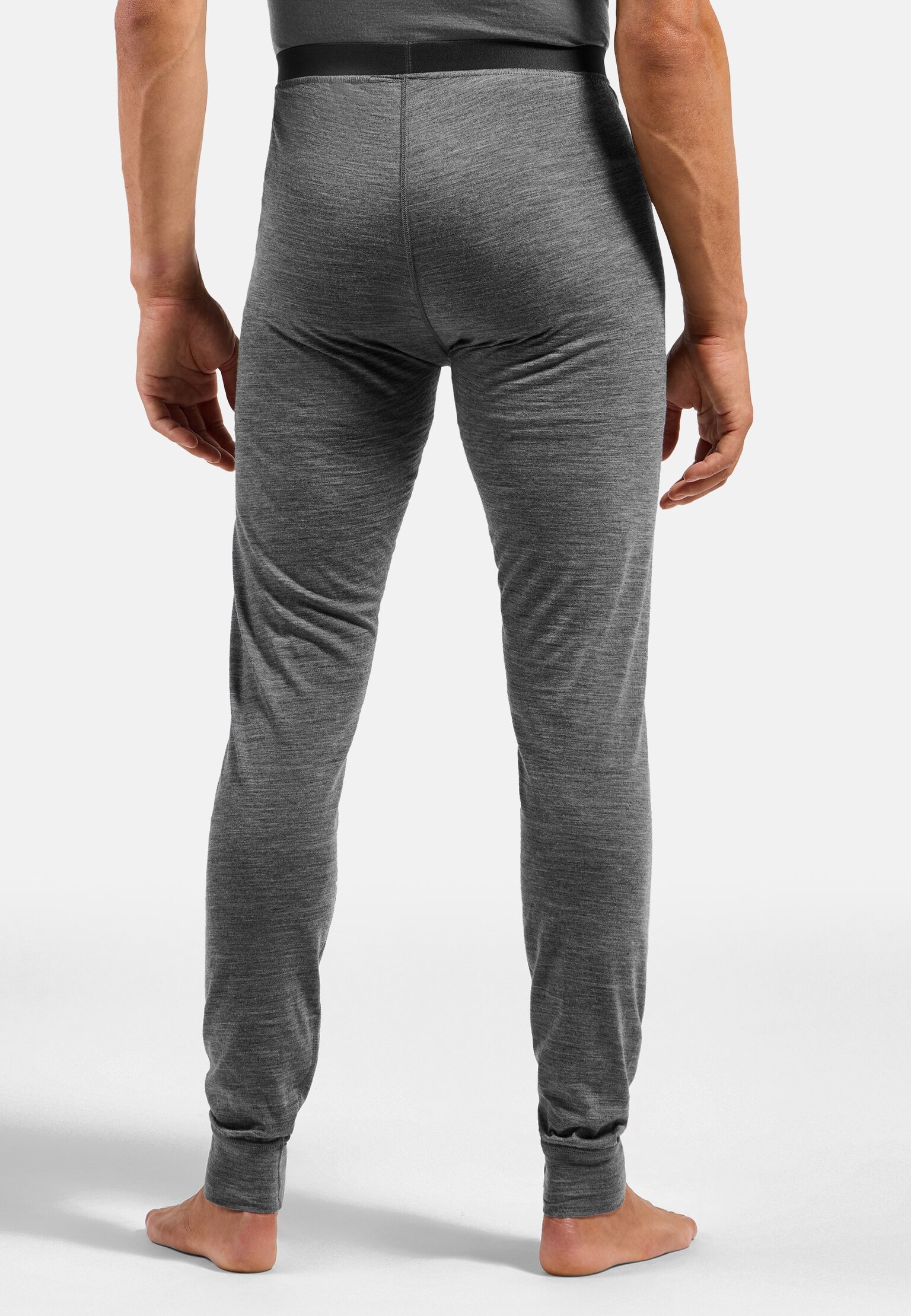 Natural 100% Merino Warm-basislaagbroek voor heren