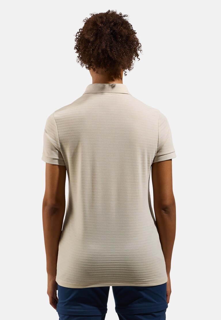 The Ascent natural polo shirt