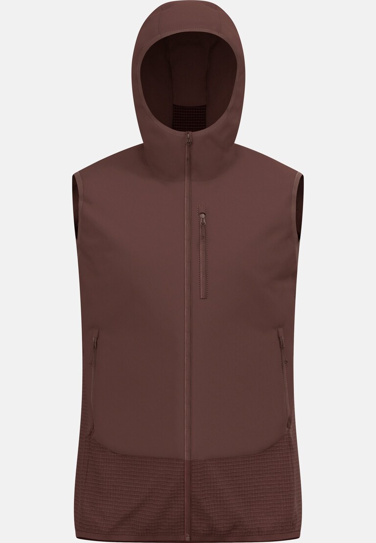 The Ascent wool insulated hybrid vest
