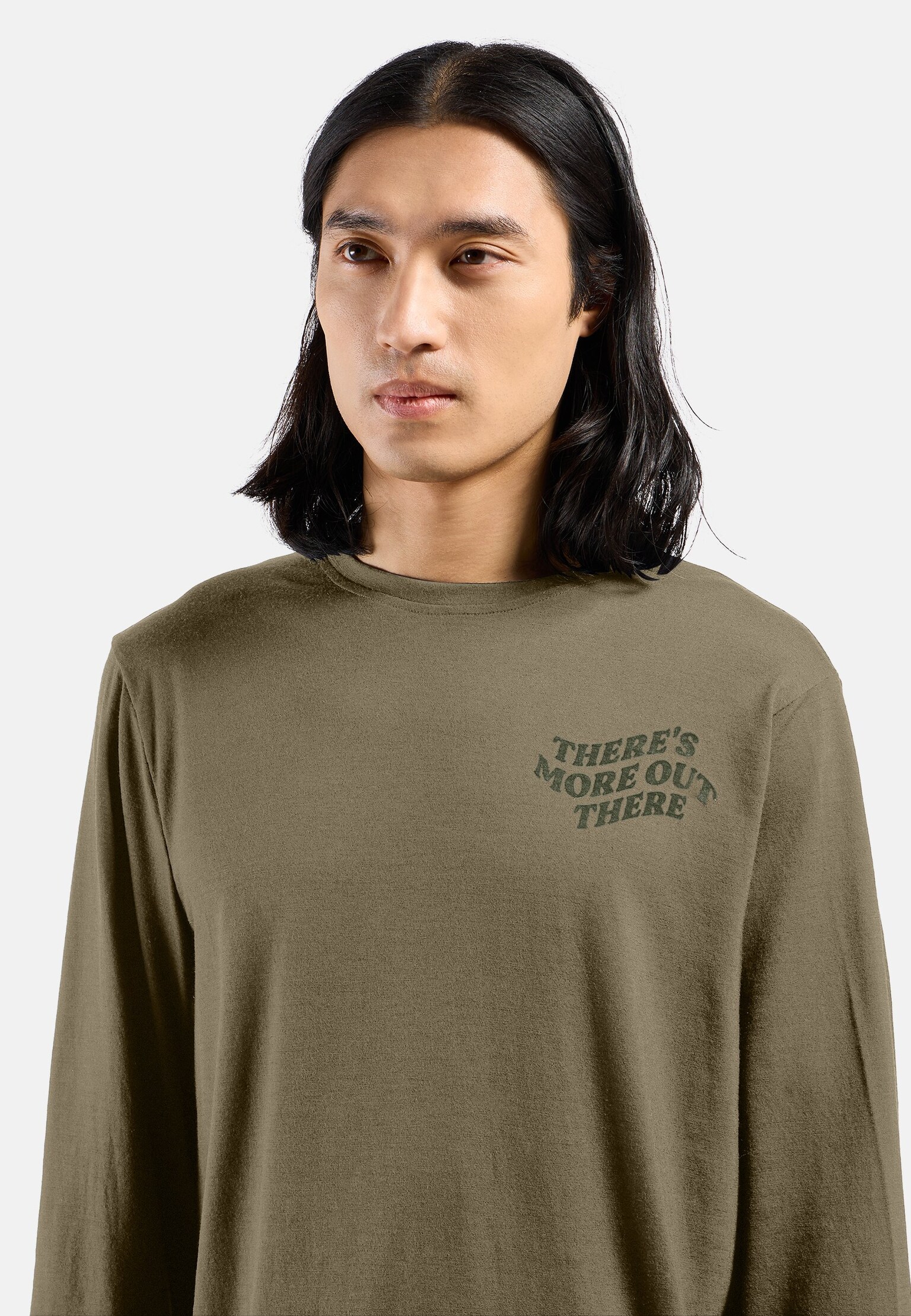 Ascent Merino 160 Langarmshirt mit TMOT-Print