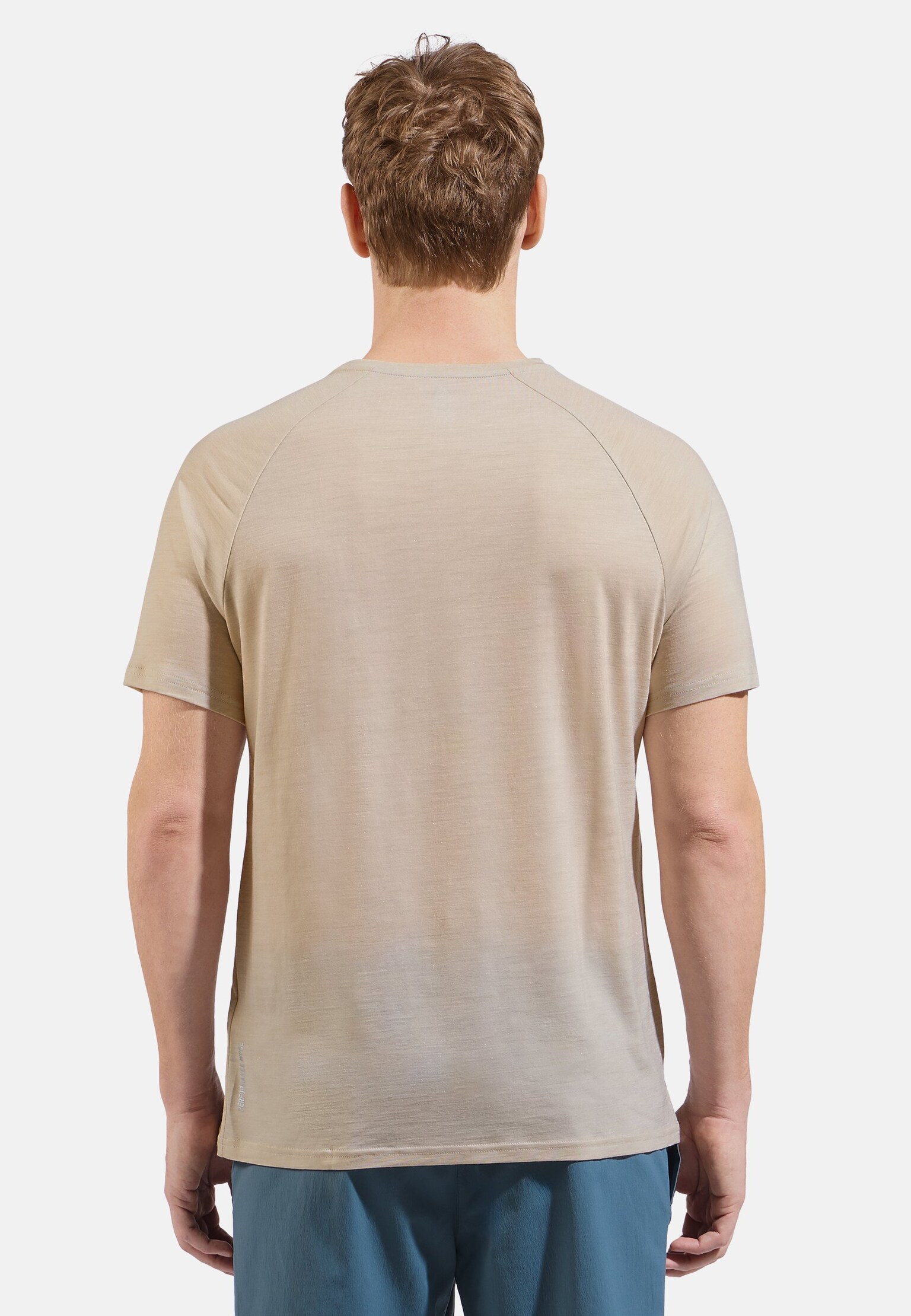 T-shirt à motif topographique Ascent Performance Wool 130