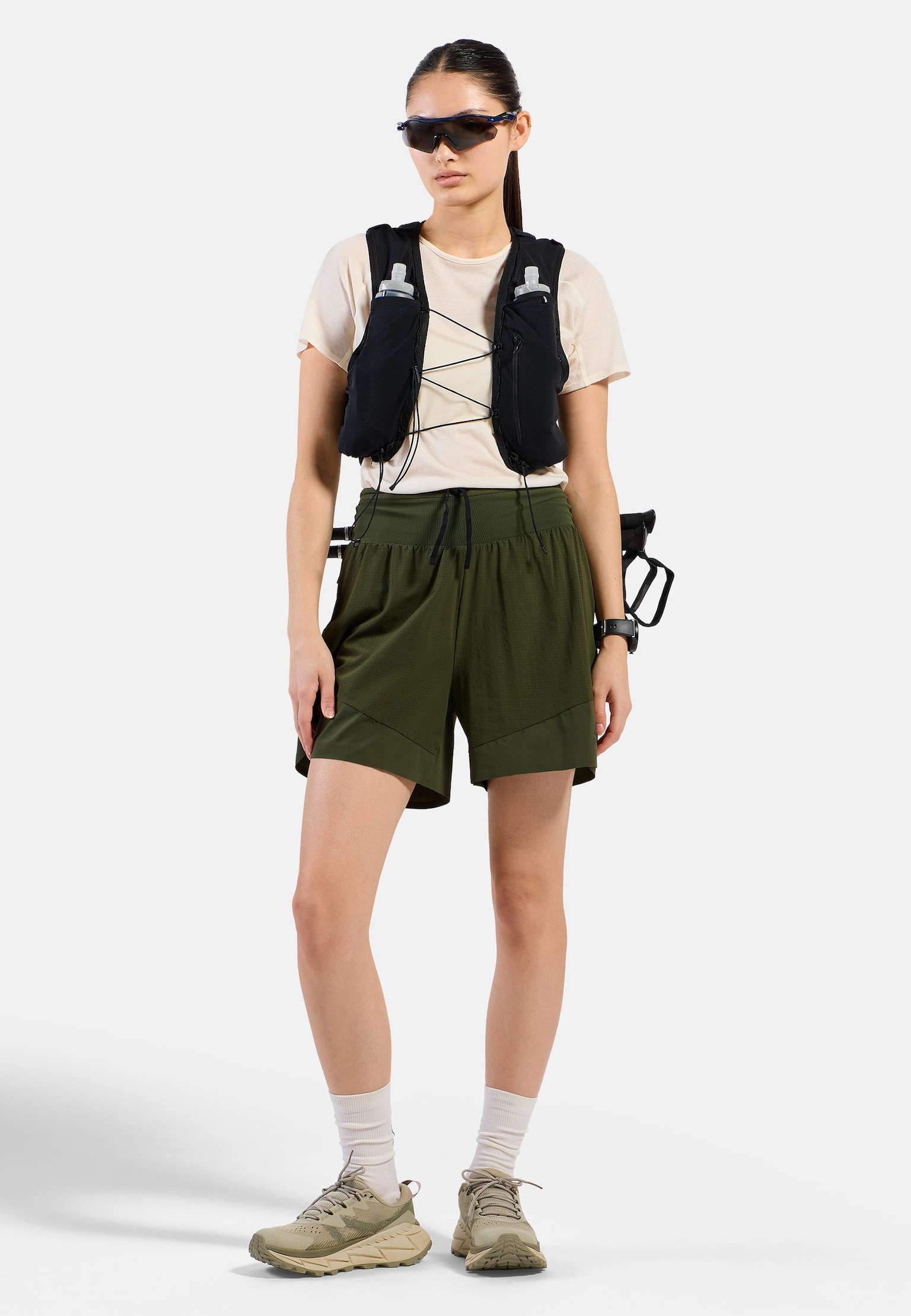 X-Alp 5-inch 2-i-1-terrengløpeshorts 2.0