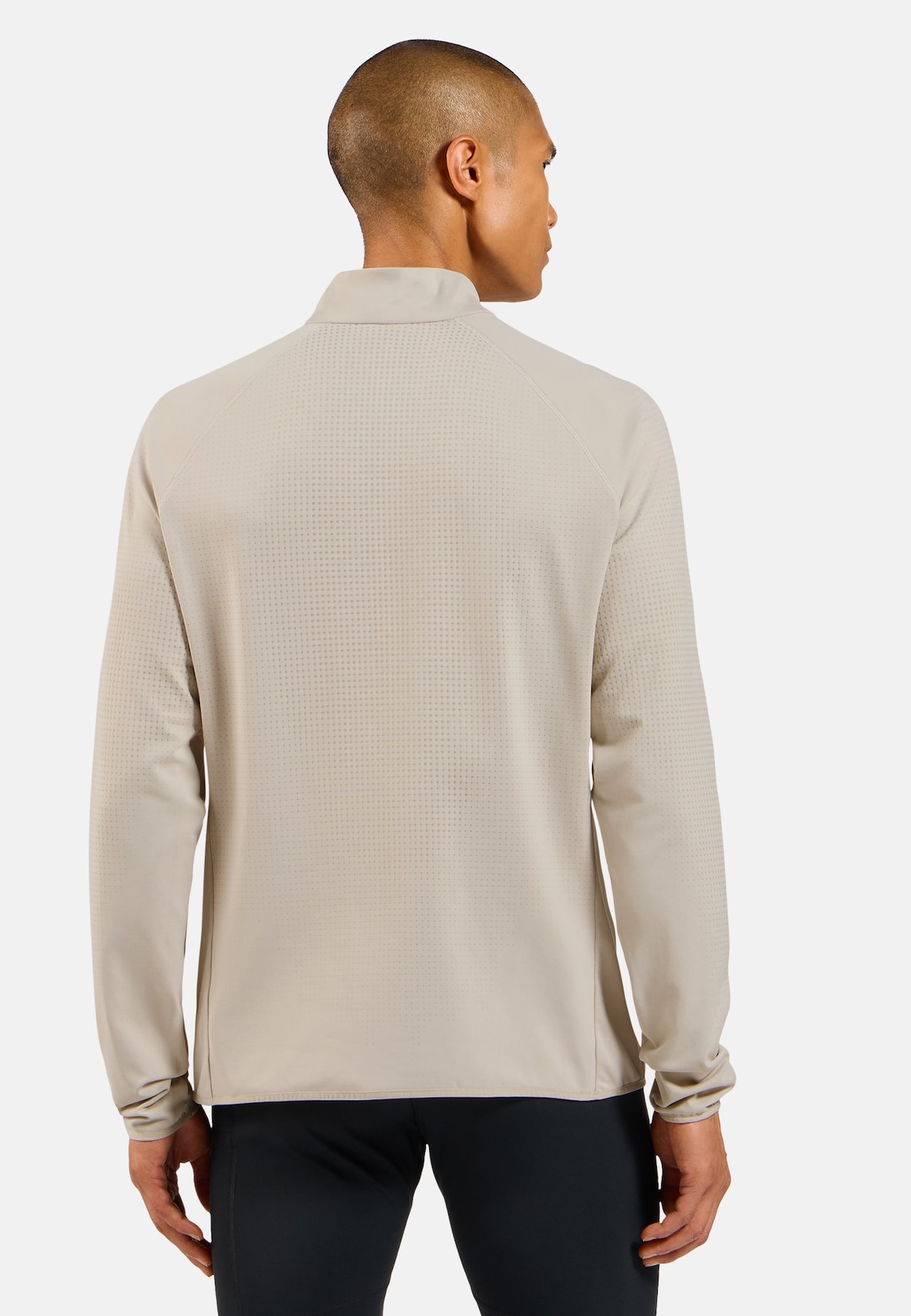 Felpa da running Zeroweight Warm a mezza zip