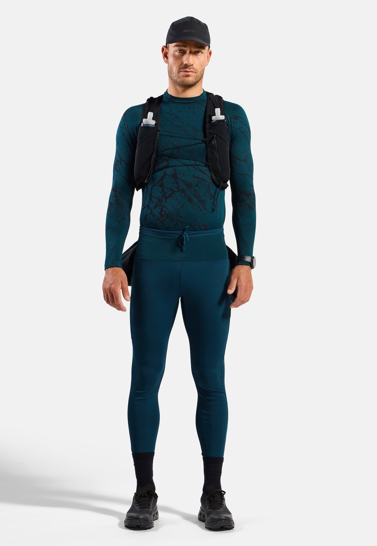 Leggings da running X-Alp cargo invernali