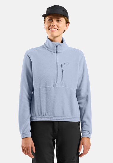 The Essentials classic fleece half-zip multisport mid layer