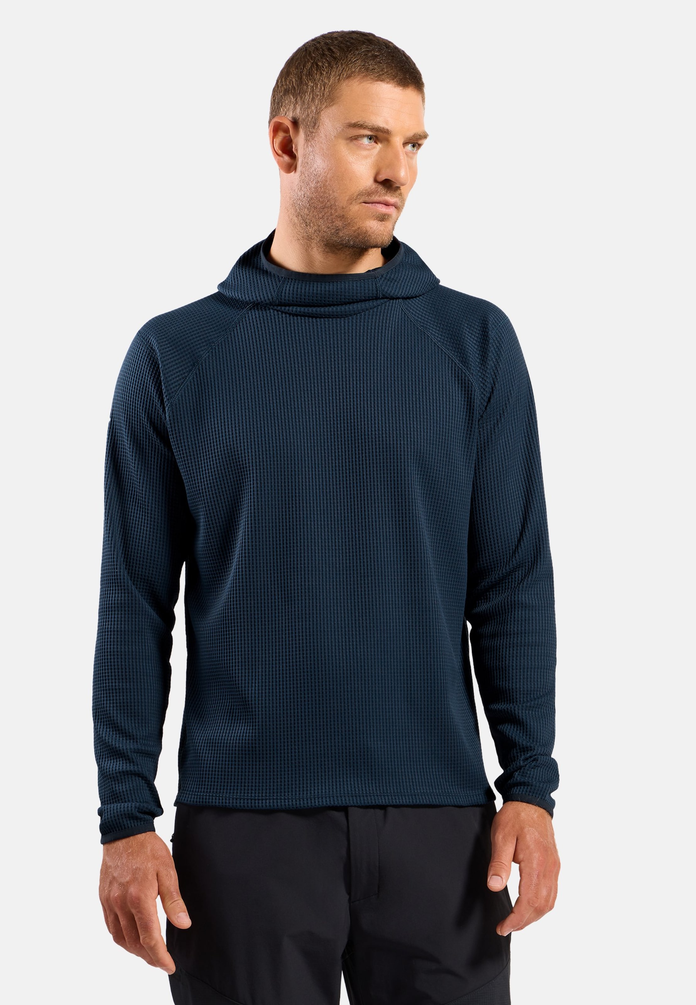 Odlo Cubic Hoodie für Herren - Wandern, Training - marineblau, M