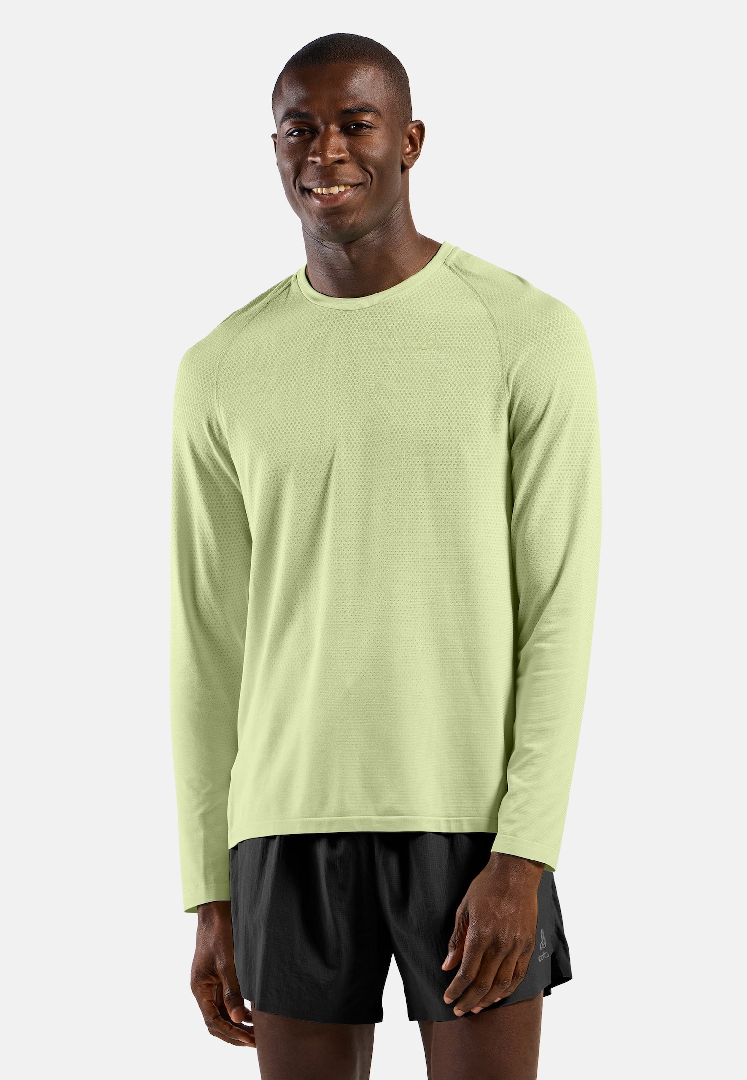 Essential Seamless Hardloop Shirt met Lange Mouwen