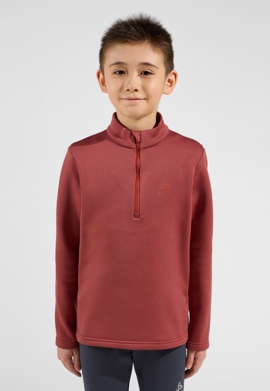 The Berra kids' half-zip mid layer