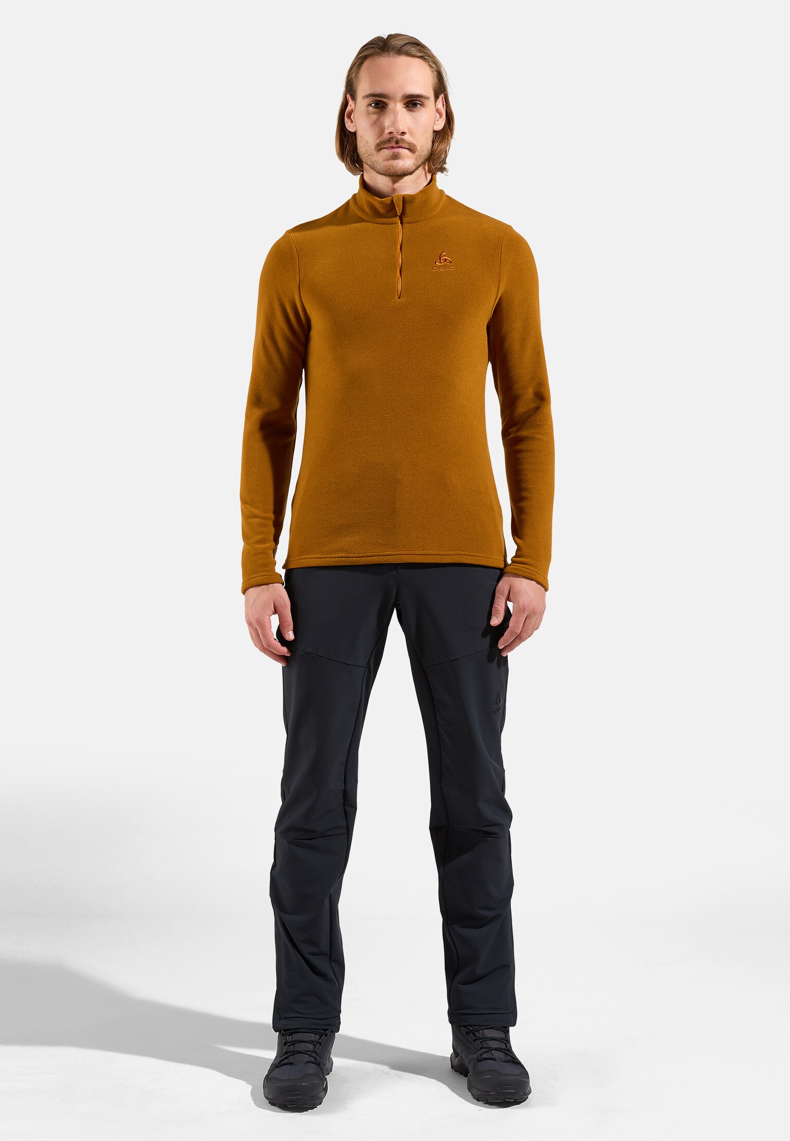 Herren Roy Mid Layer mit Halbreißverschluss