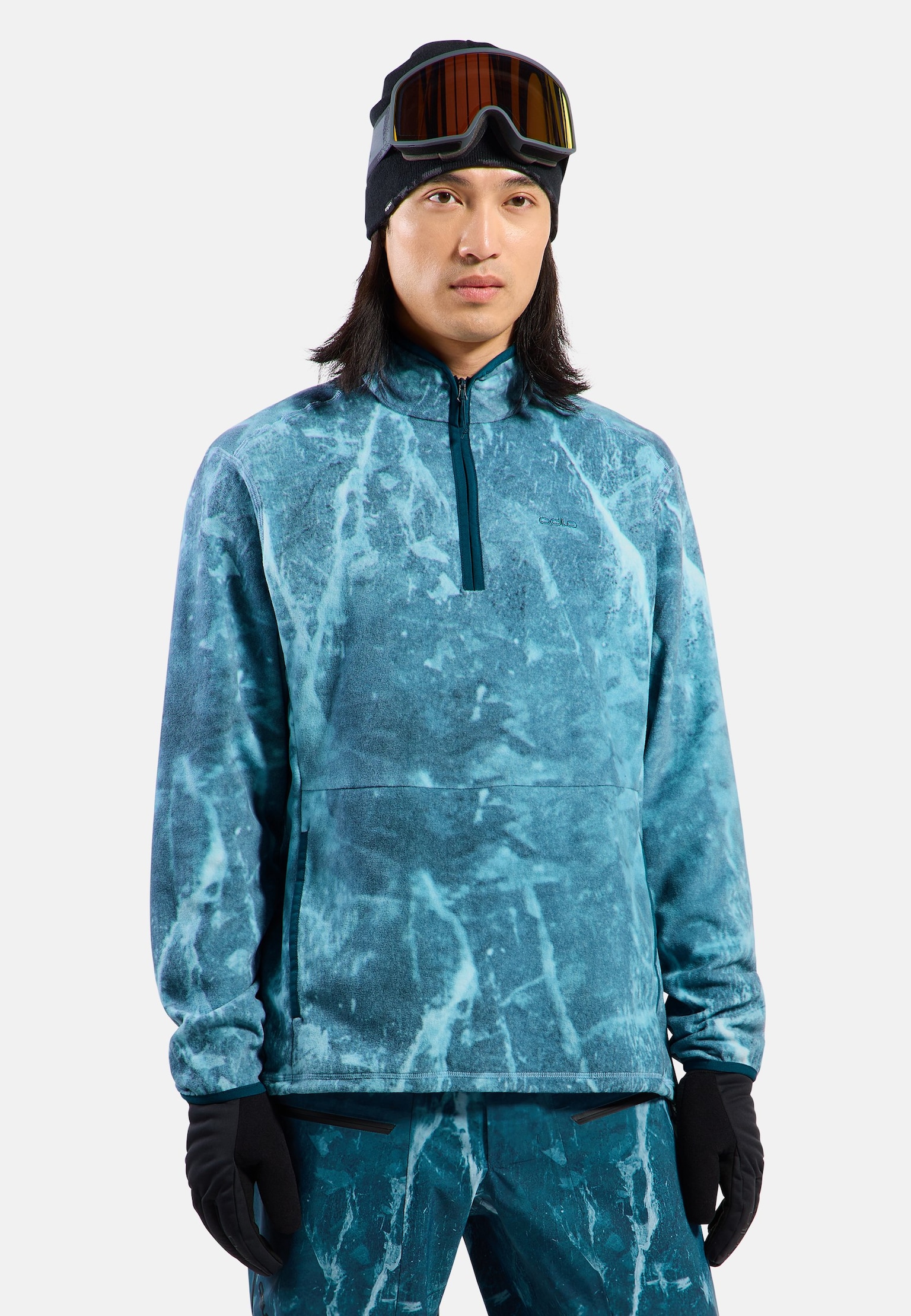 X-Alp X Frozen Lake Mid Layer Half-Zip