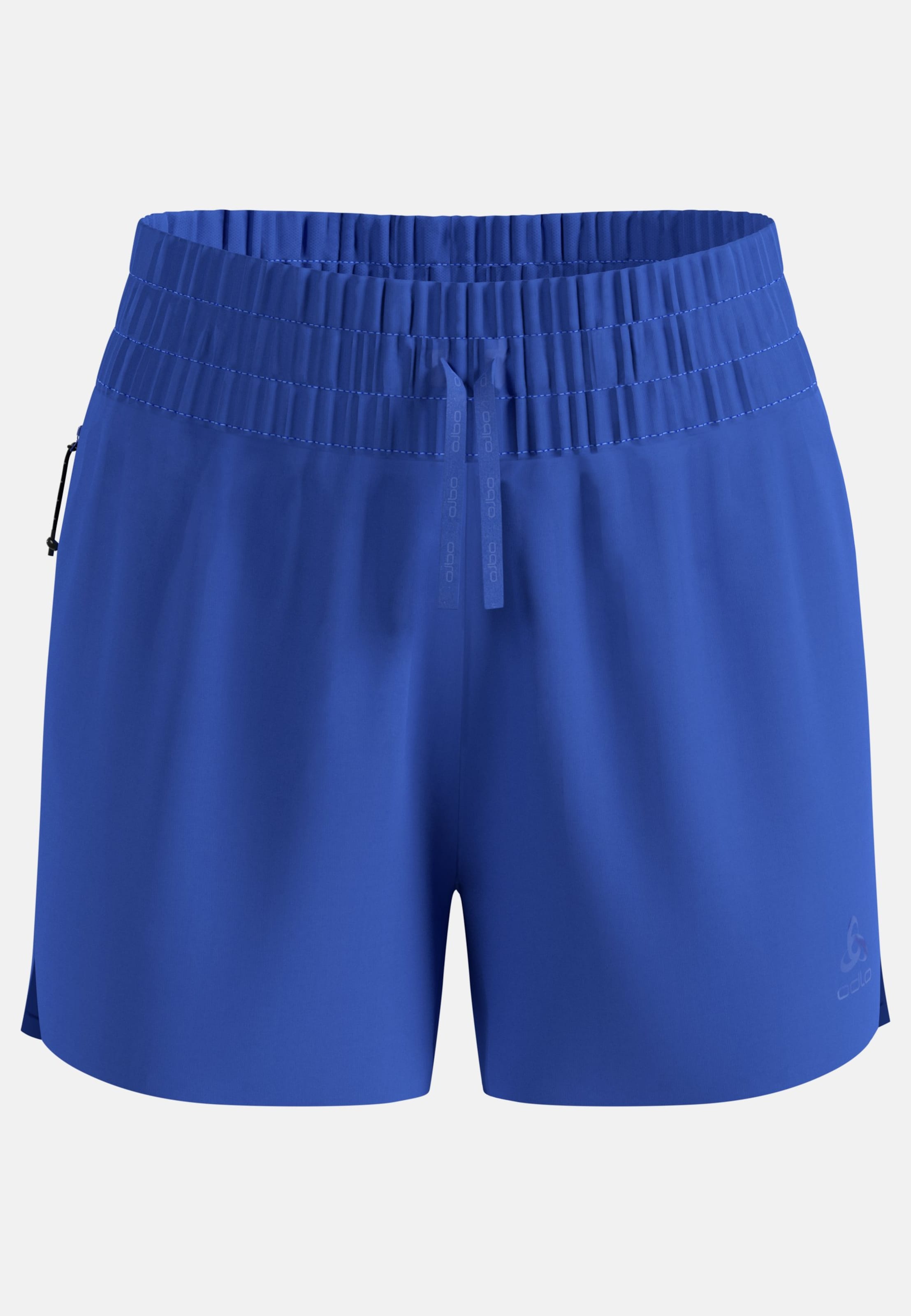 Odlo Zeroweight 4 Inch Laufshorts 2.1 ohne Innenhose für Damen, L, blau