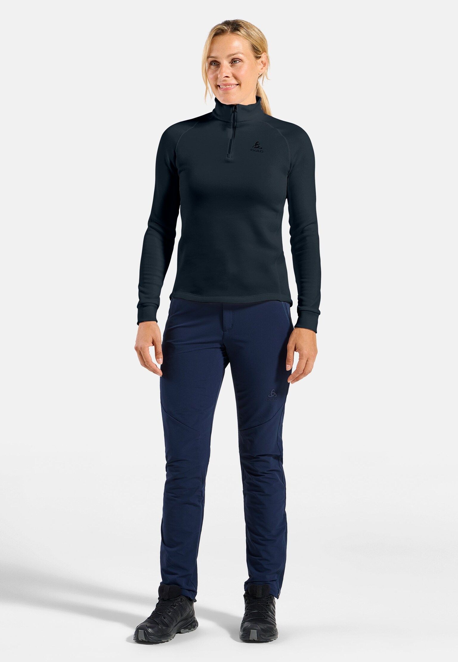 Mid layer Berra con mezza zip