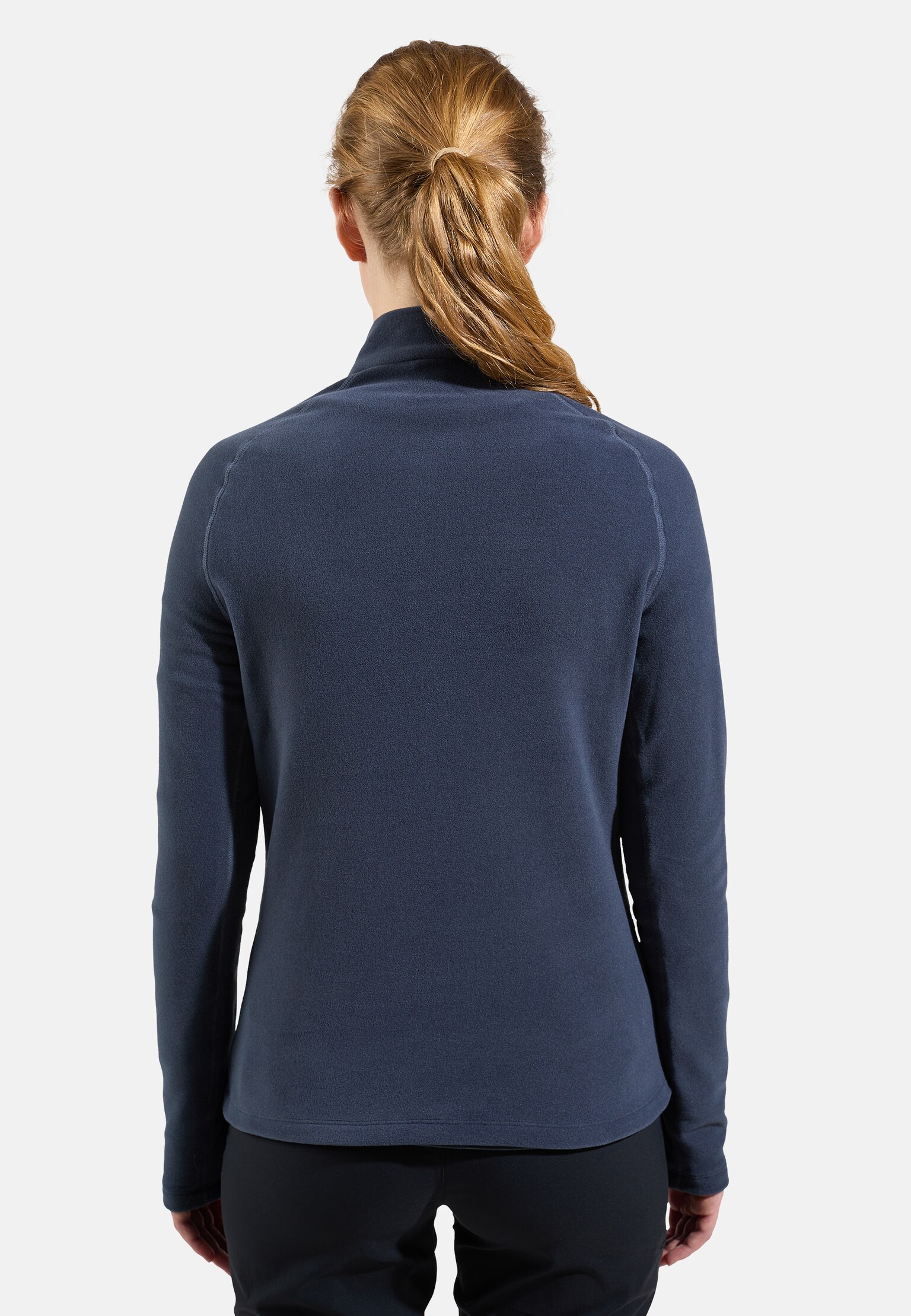 Mid layer Rigi con mezza zip