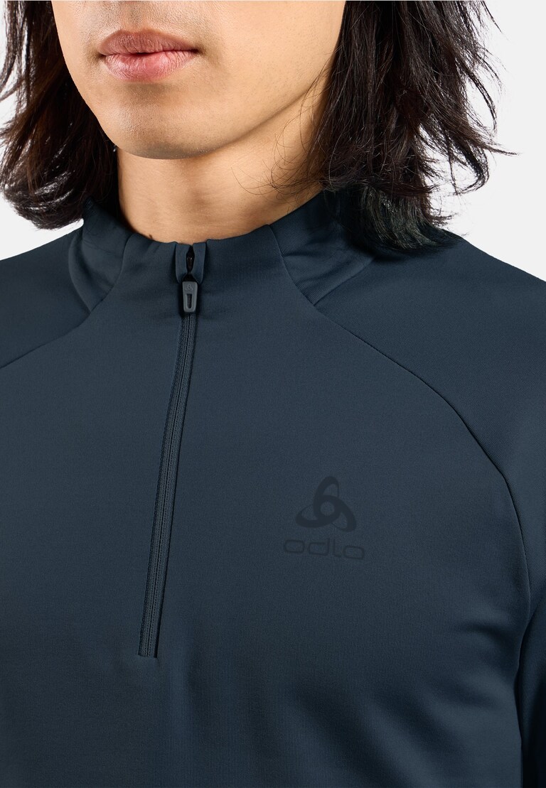The Essentials Light half-zip mid layer