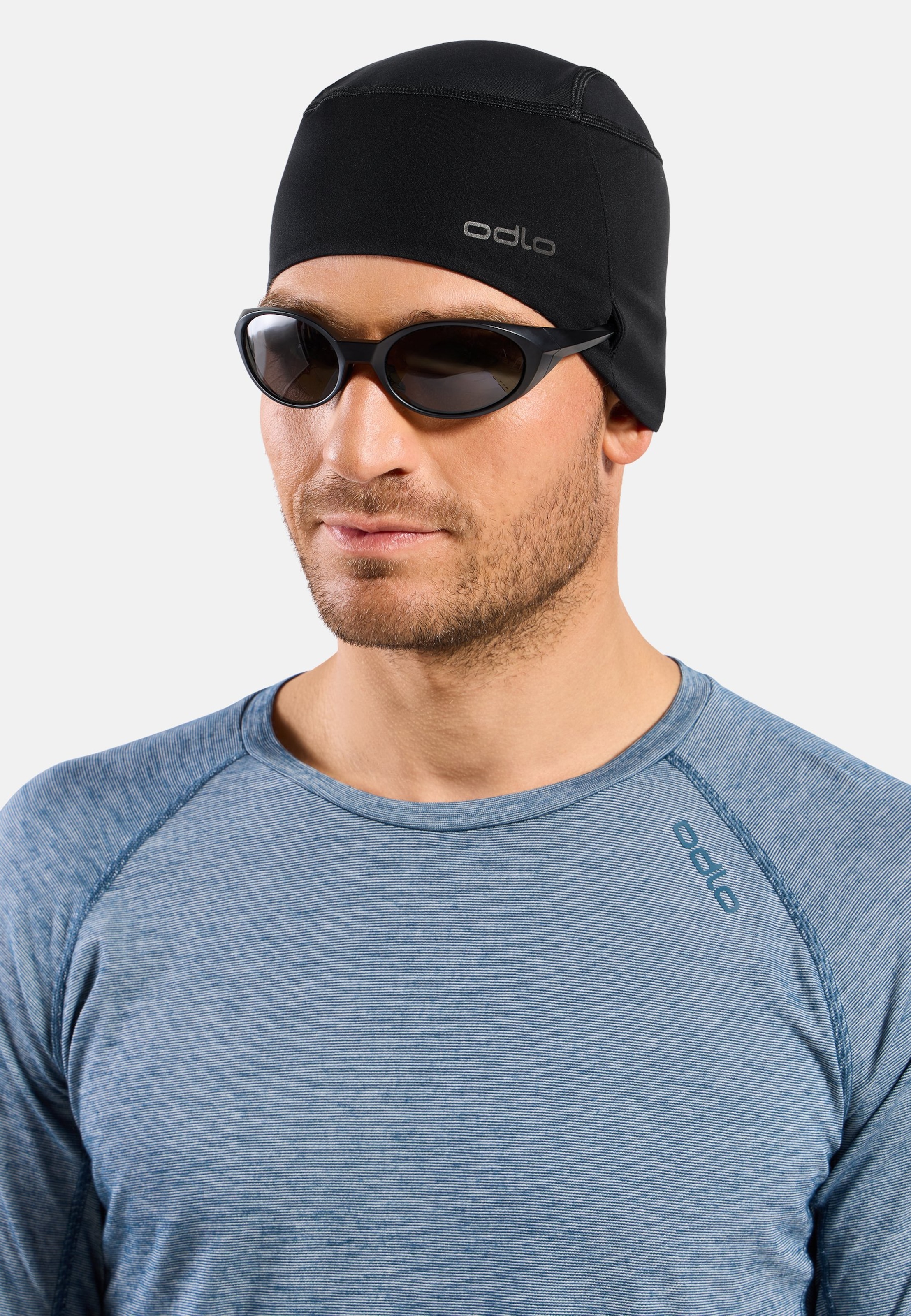 Odlo Performance Windblock Mütze - Trail Running, Skilanglauf - schwarz, S/M