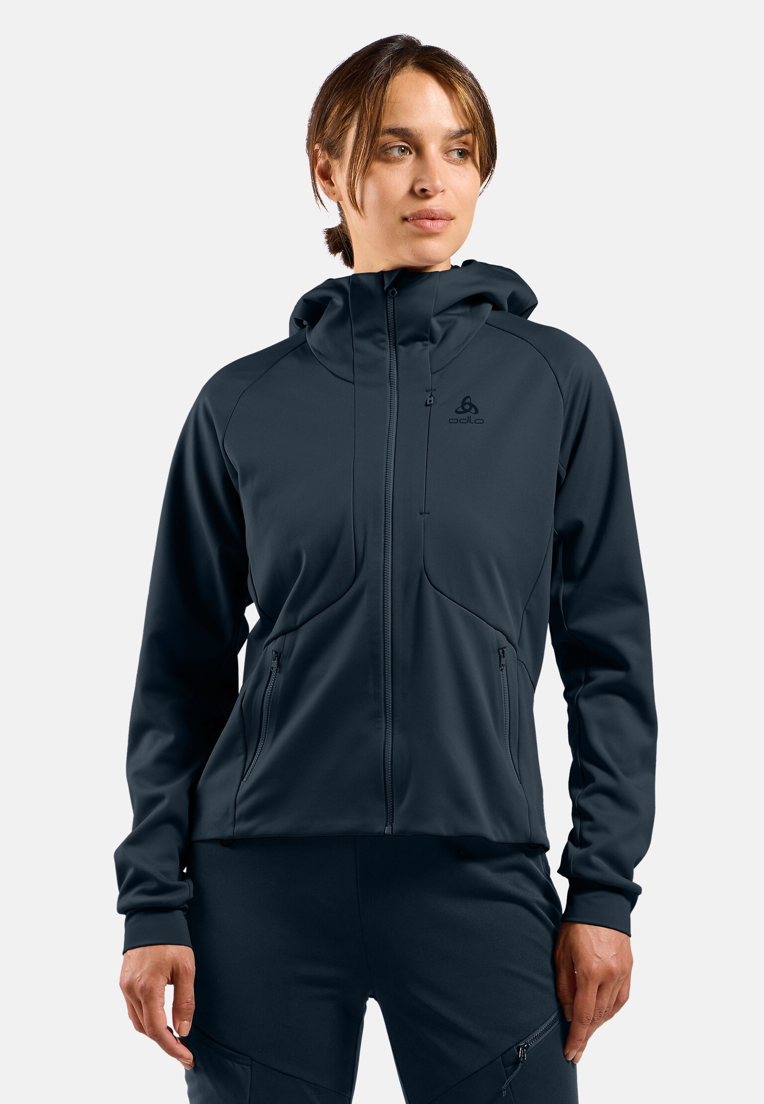 Winddichte Zeroweight X-Warm Langlaufjacke