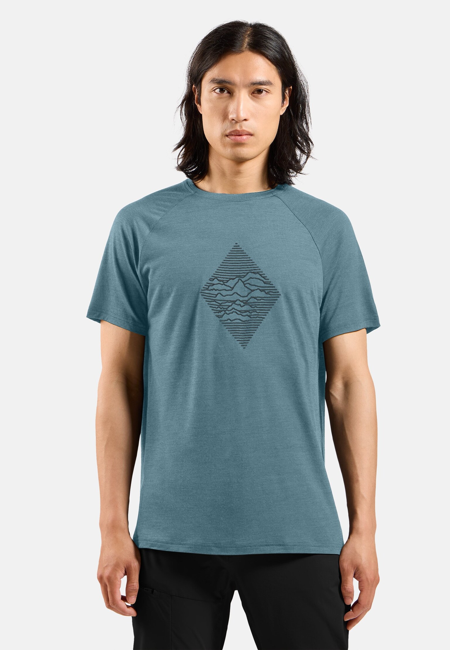 Merinomix 130 T-Shirt mit Print