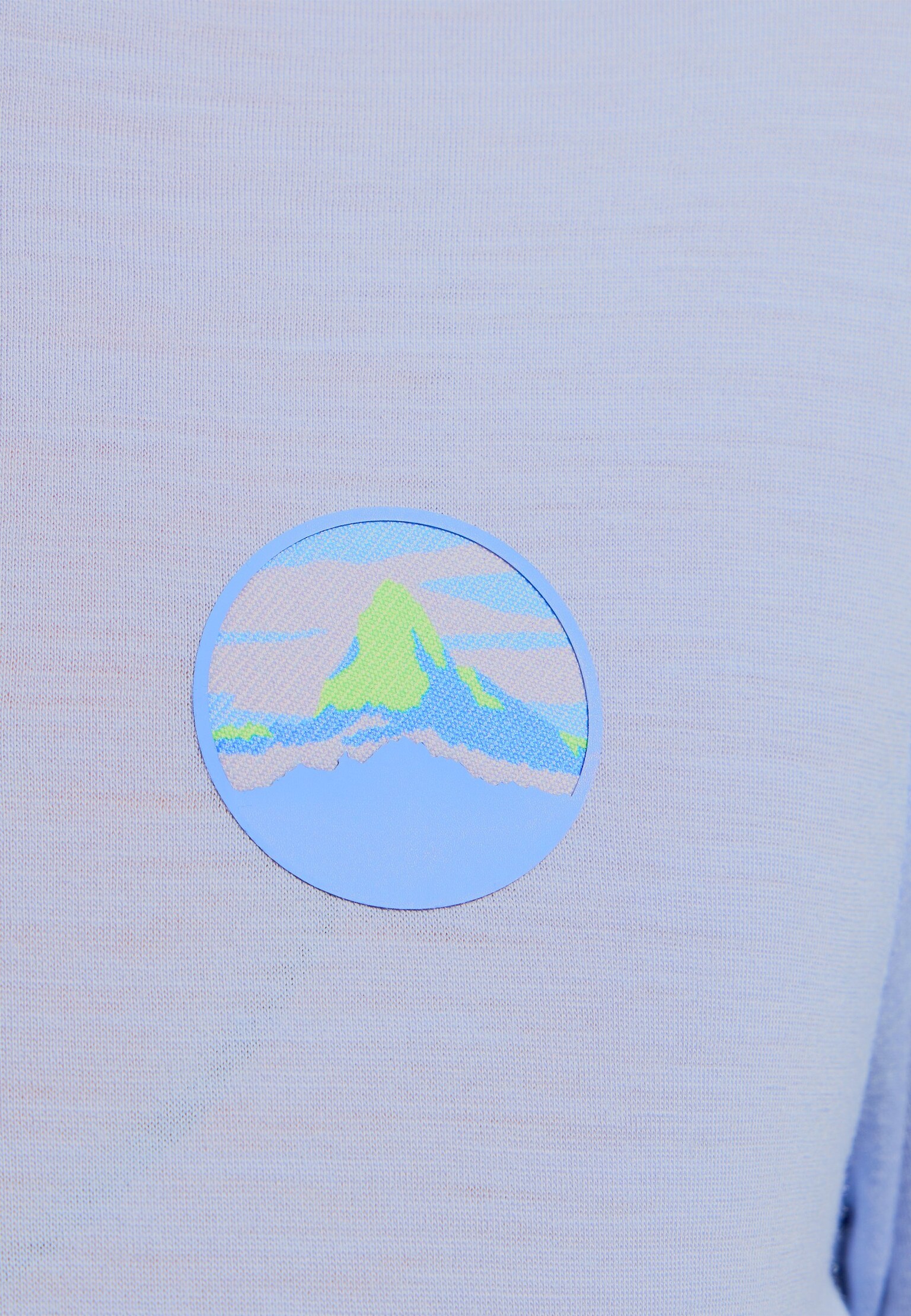 Ascent Merino 160 Langarmshirt mit Matterhorn-Motiv