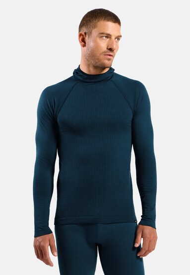 Seamless Performance Wool Base Layer mit Gesichtsmaske