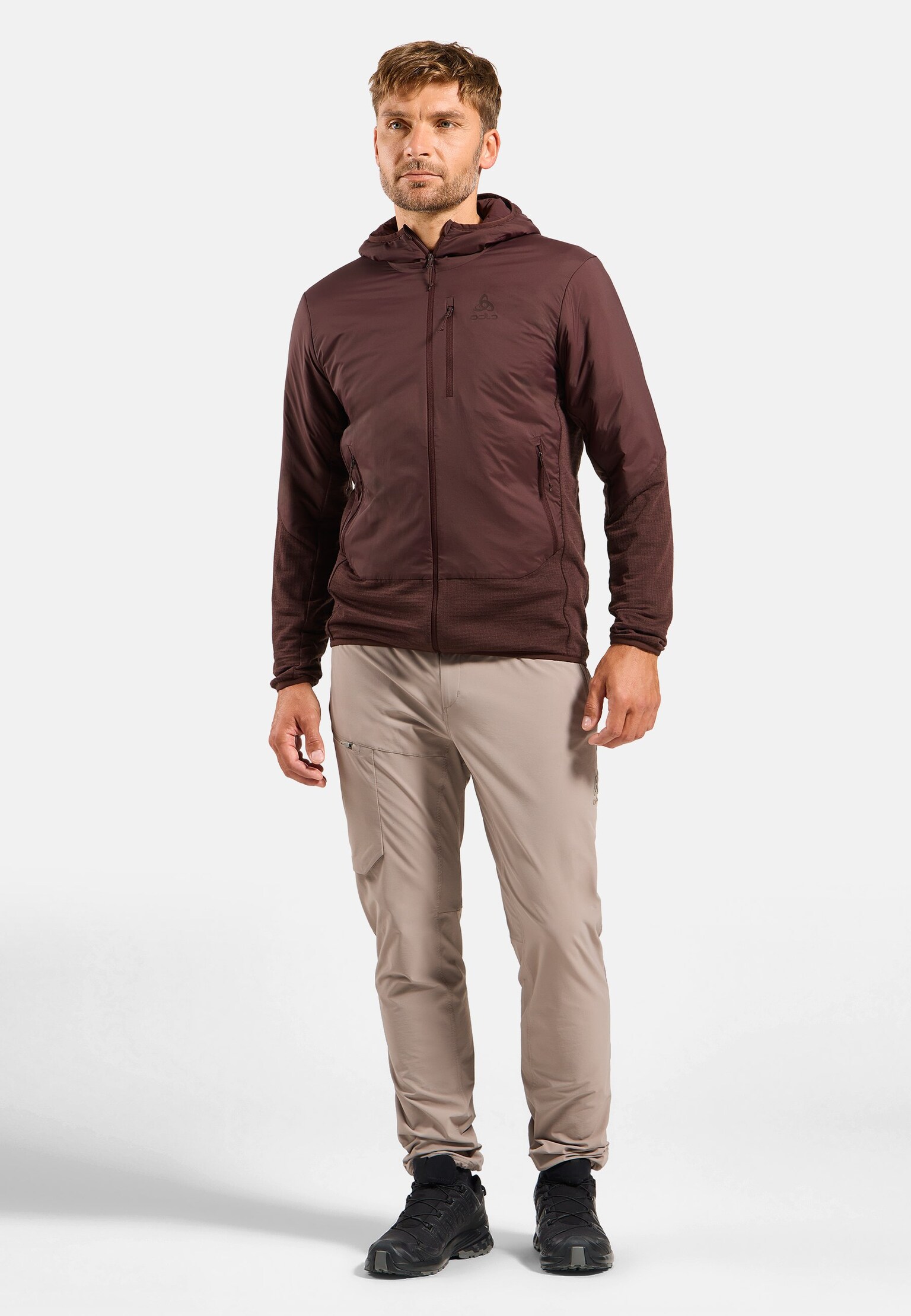 The Ascent wool insulated hybrid jacket