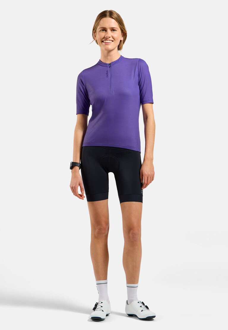 The Essentials half-zip cycling jersey