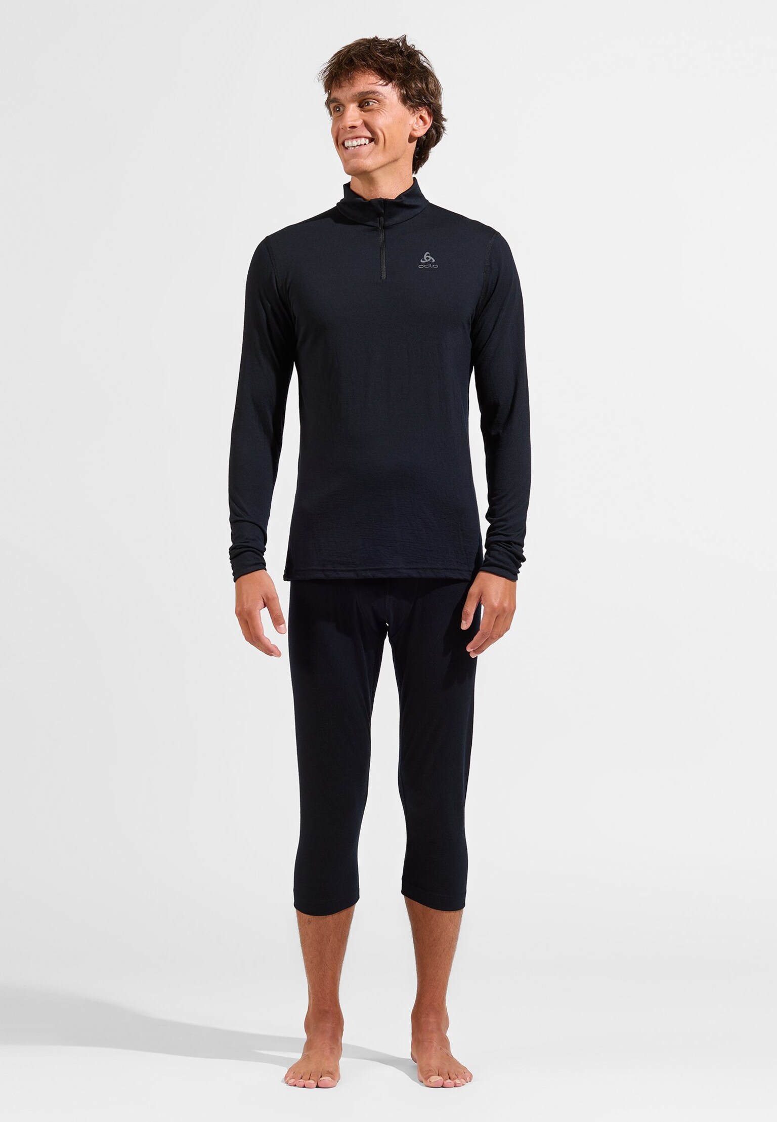 The Natural Merino 200 Base Layer Half-Zip