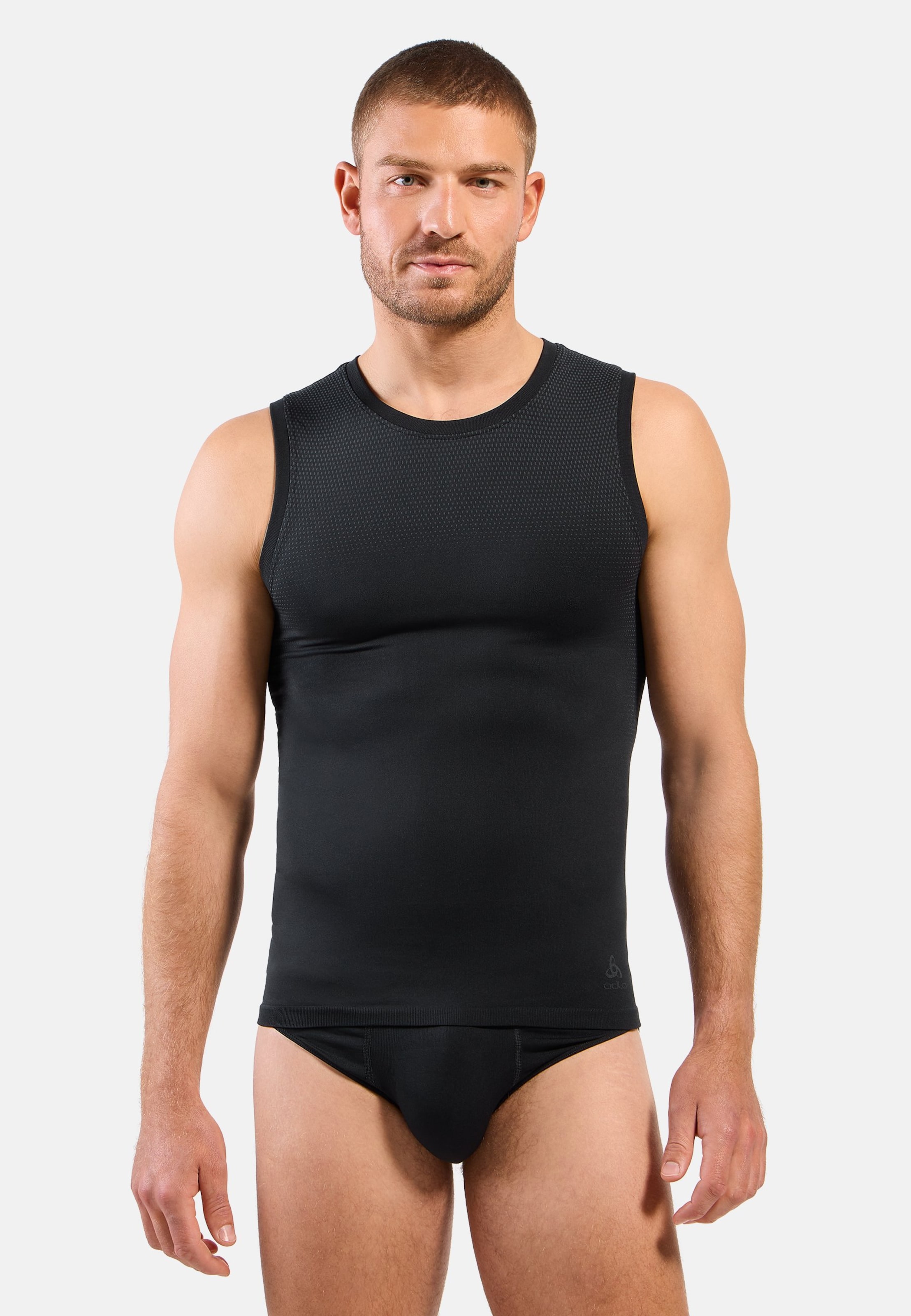 Odlo Performance Light Base Layer Tank für Herren - Trail Running, Wandern - schwarz, XXL