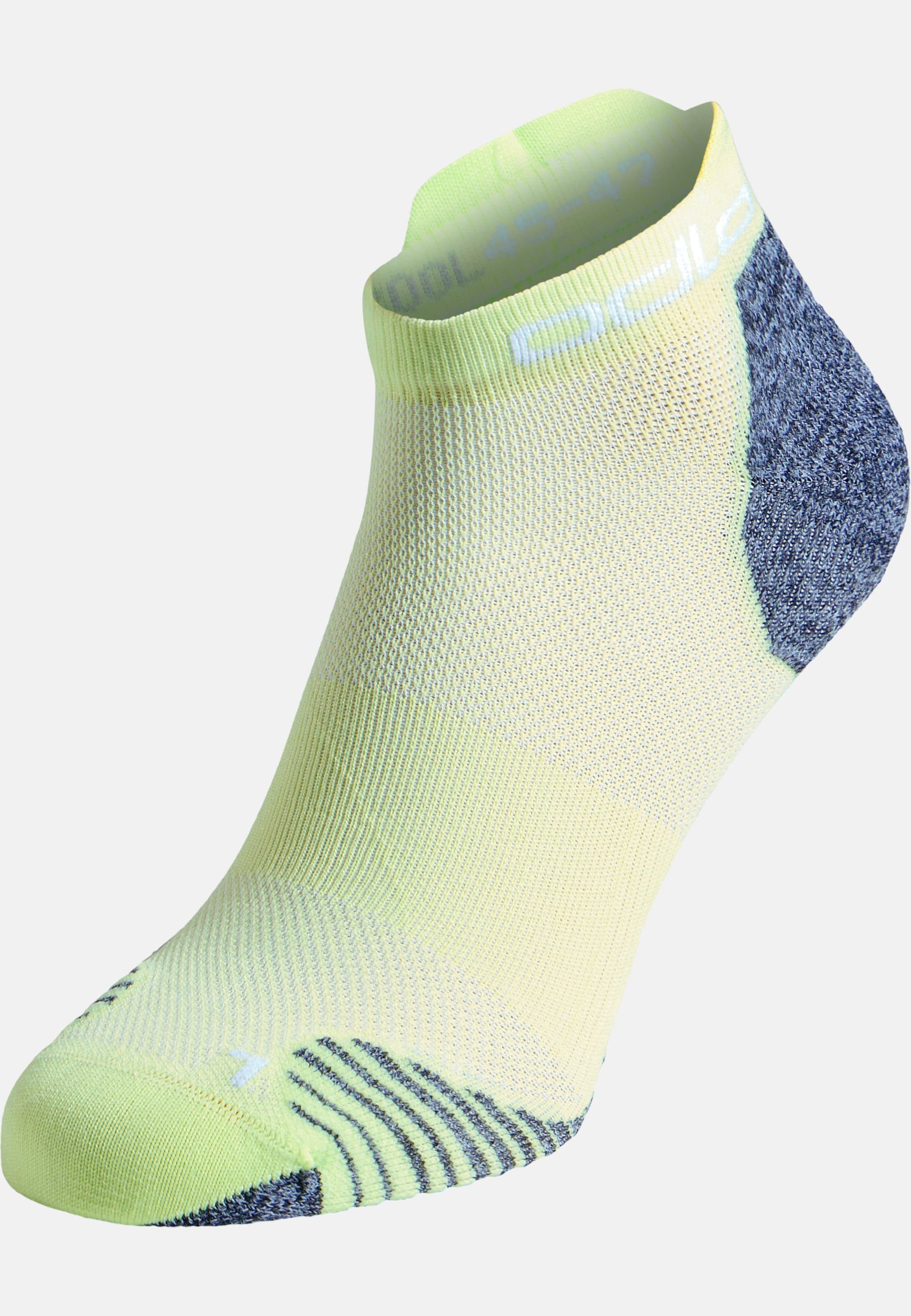 Odlo Kurze Ceramicool Socken, 45-47, green