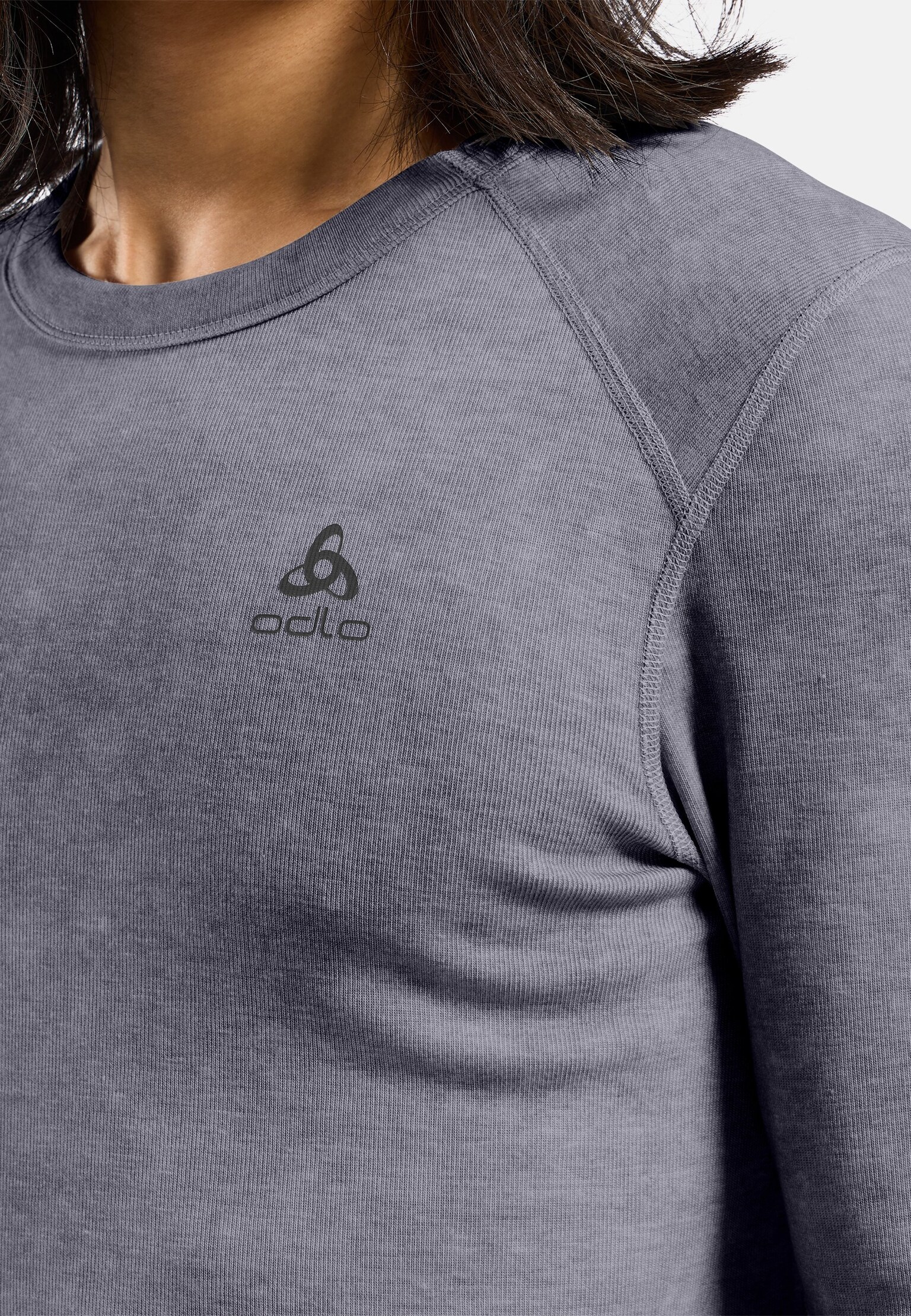 Maglia base layer Odlo x POW Collective Voices Active Warm con stampa