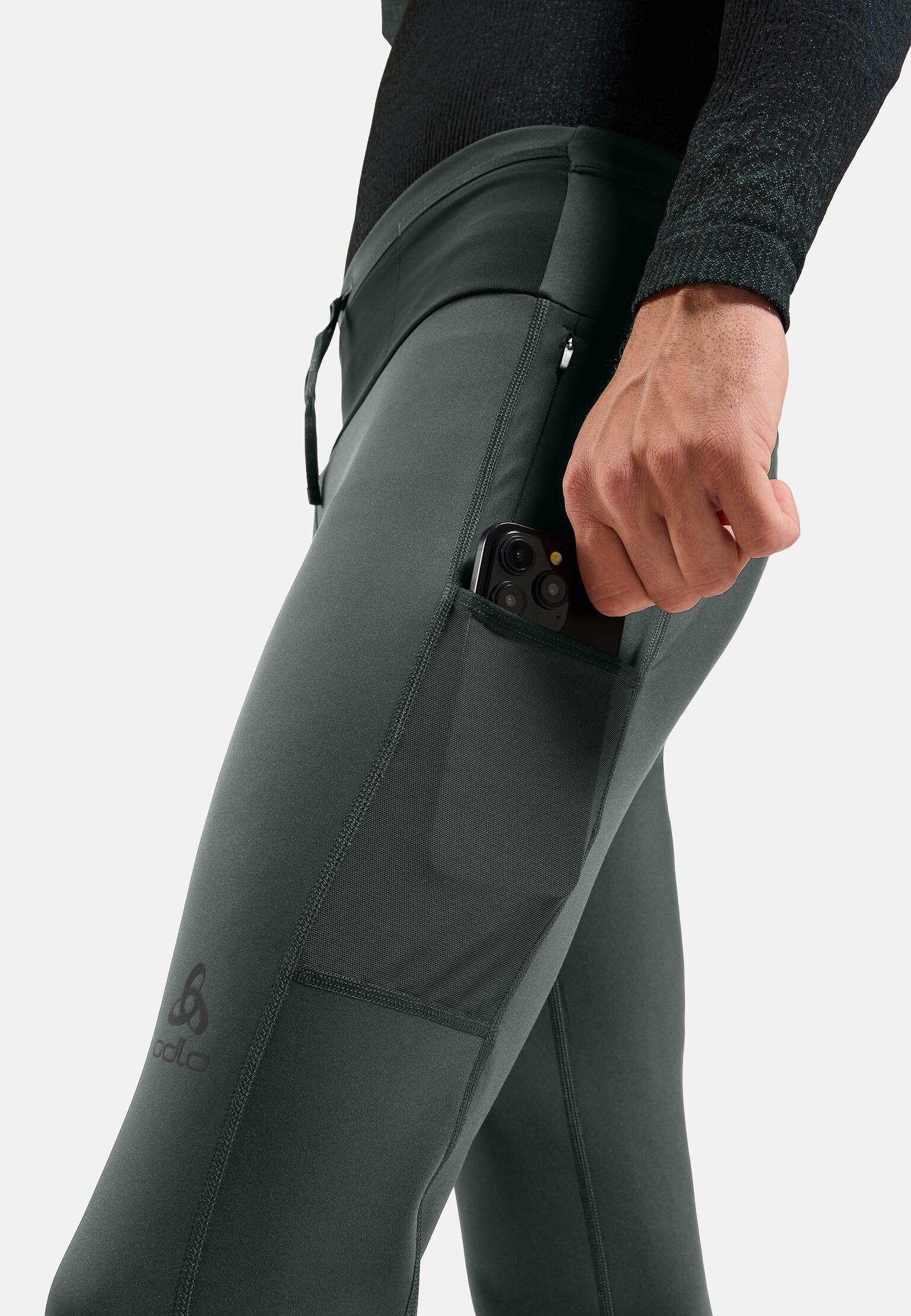 The X-Alp Warm cargo trail running tights